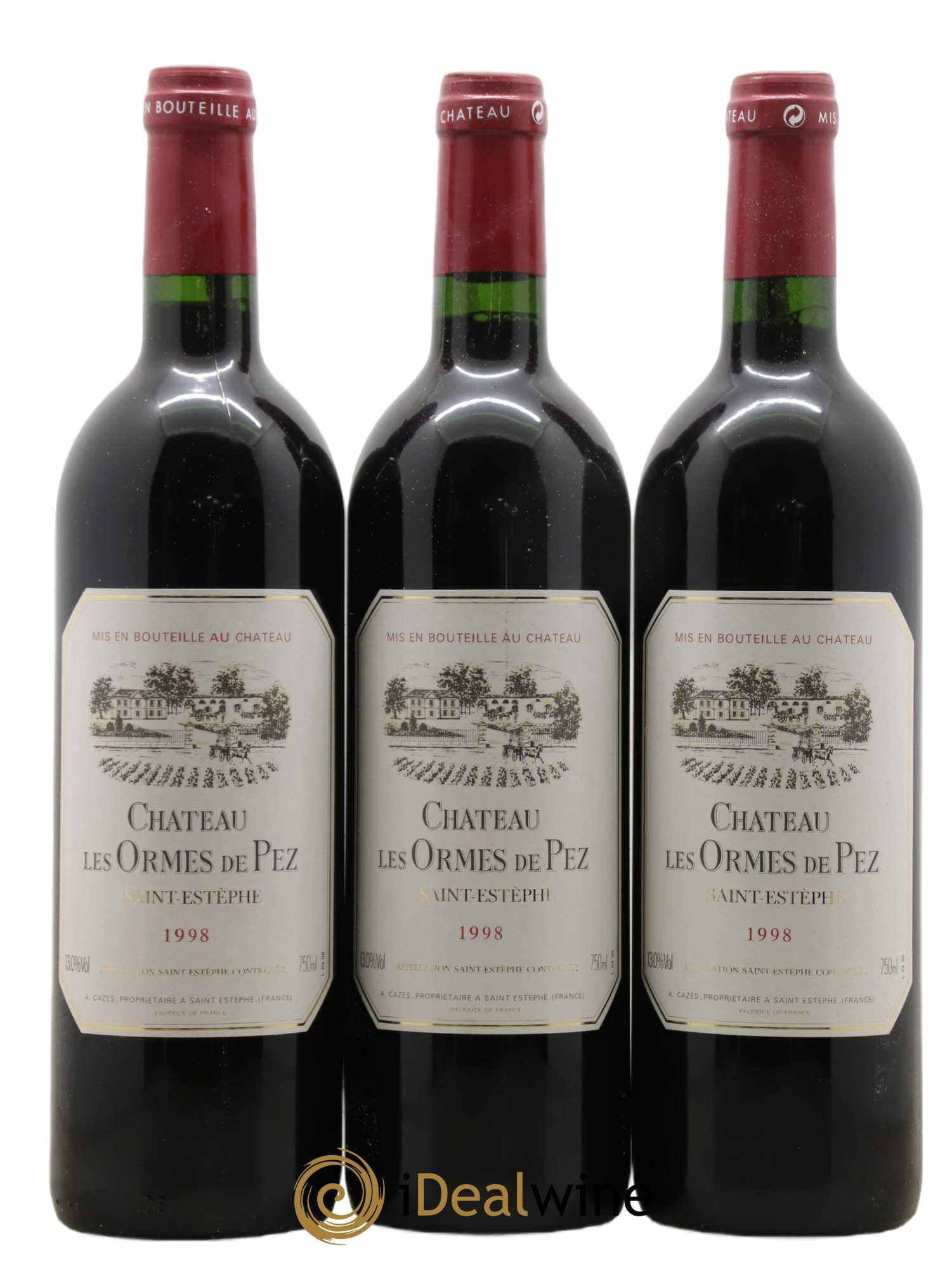 Château les Ormes de Pez 1998 - Lot de 12 bouteilles - 3