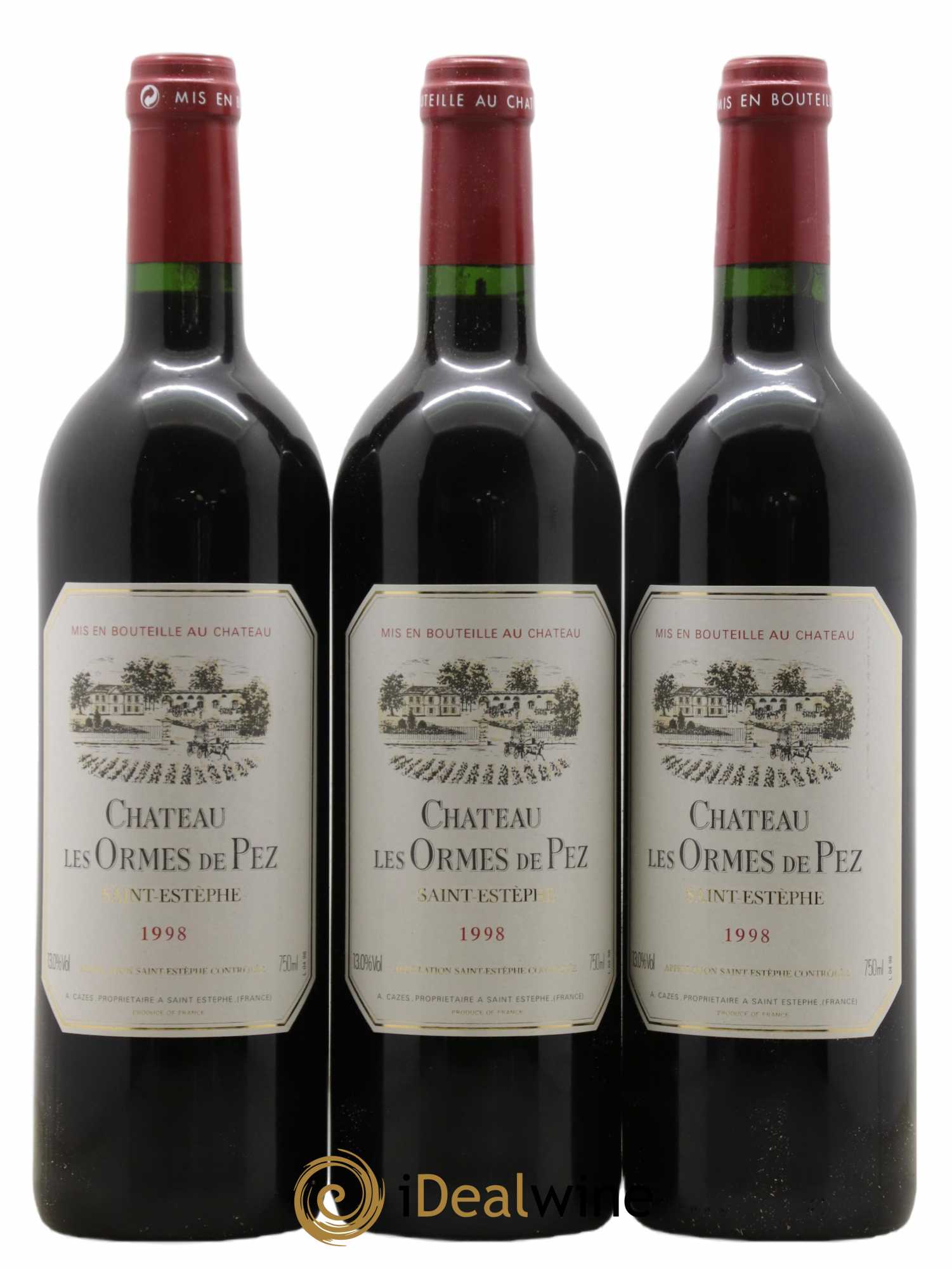 Château les Ormes de Pez 1998 - Lot de 12 bouteilles - 4