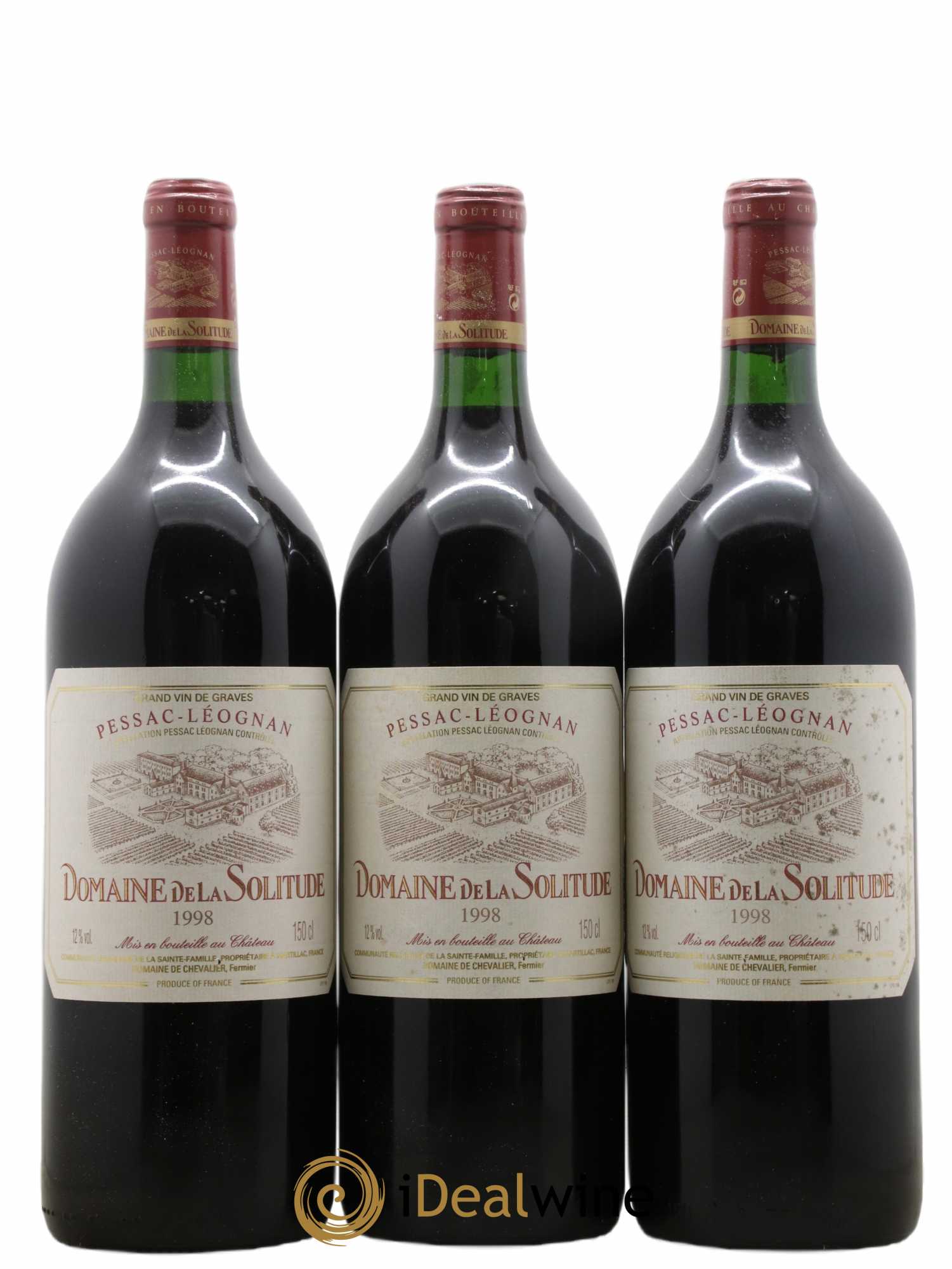 Domaine de la Solitude 1998 - Lot de 6 magnums - 1