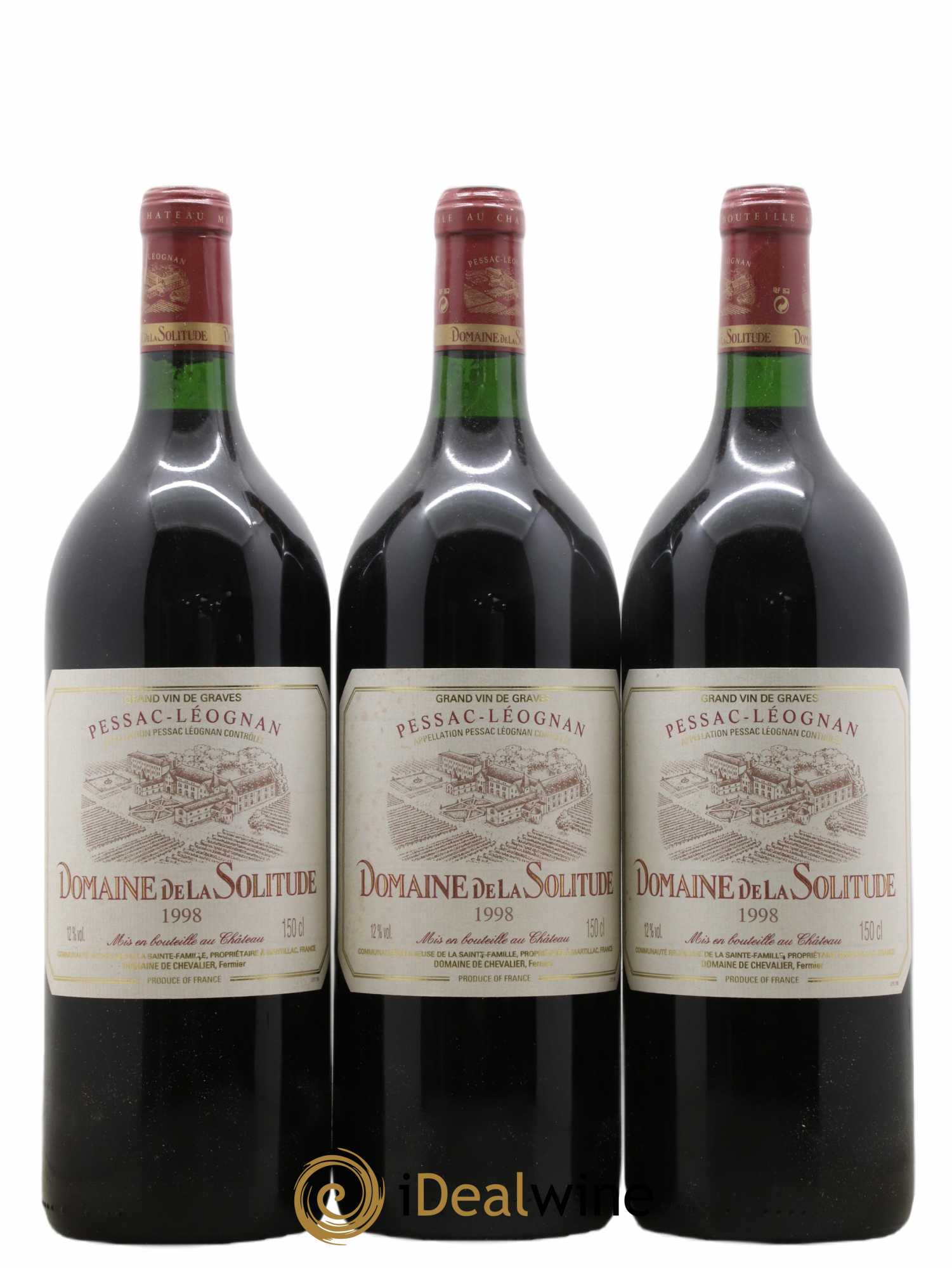 Domaine de la Solitude 1998 - Lot de 6 magnums - 2