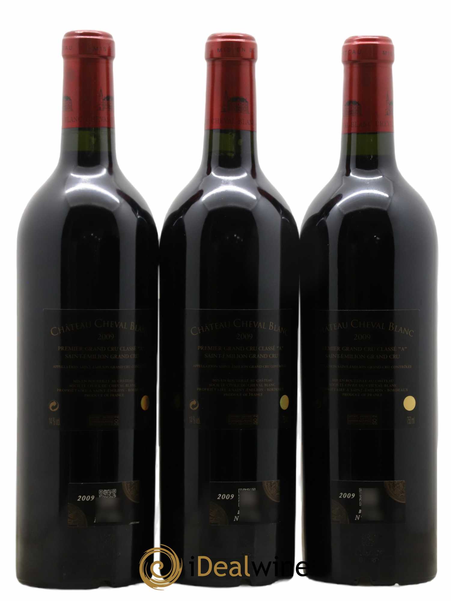 Château Cheval Blanc 1er Grand Cru Classé A 2009 - Lot de 6 bouteilles - 2