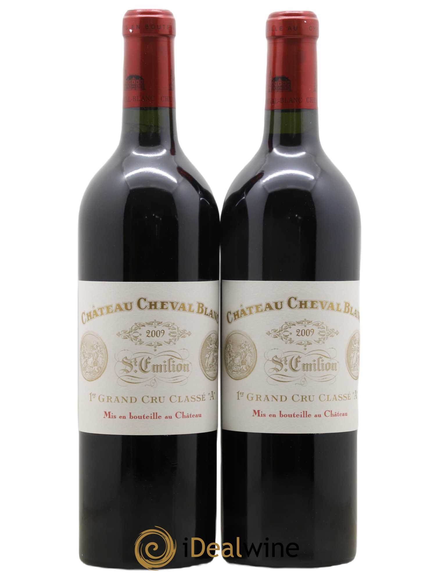 Château Cheval Blanc 1er Grand Cru Classé A 2009 - Lot de 2 bouteilles - 0