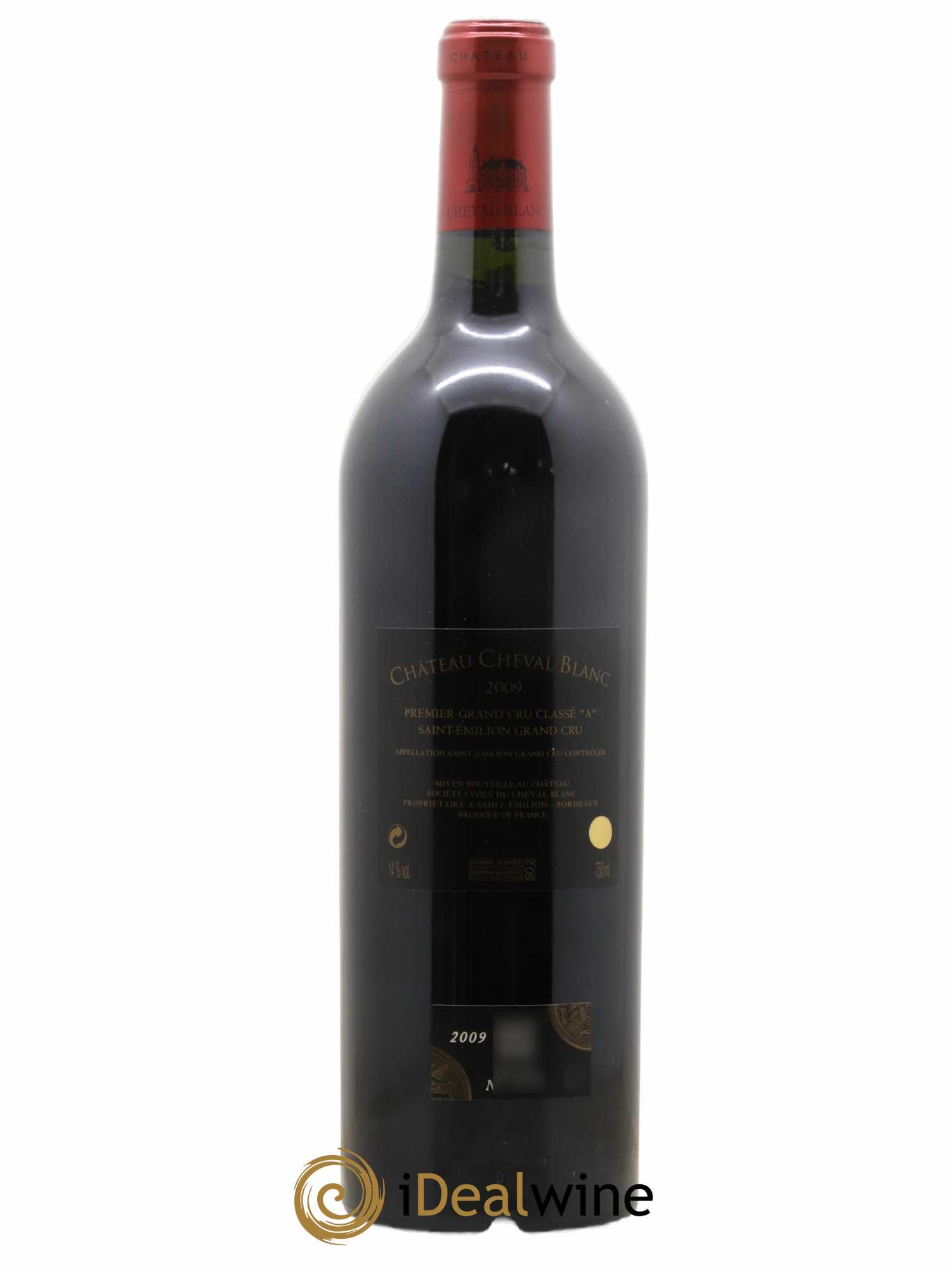 Château Cheval Blanc 1er Grand Cru Classé A 2009 - Lot de 1 bouteille - 1