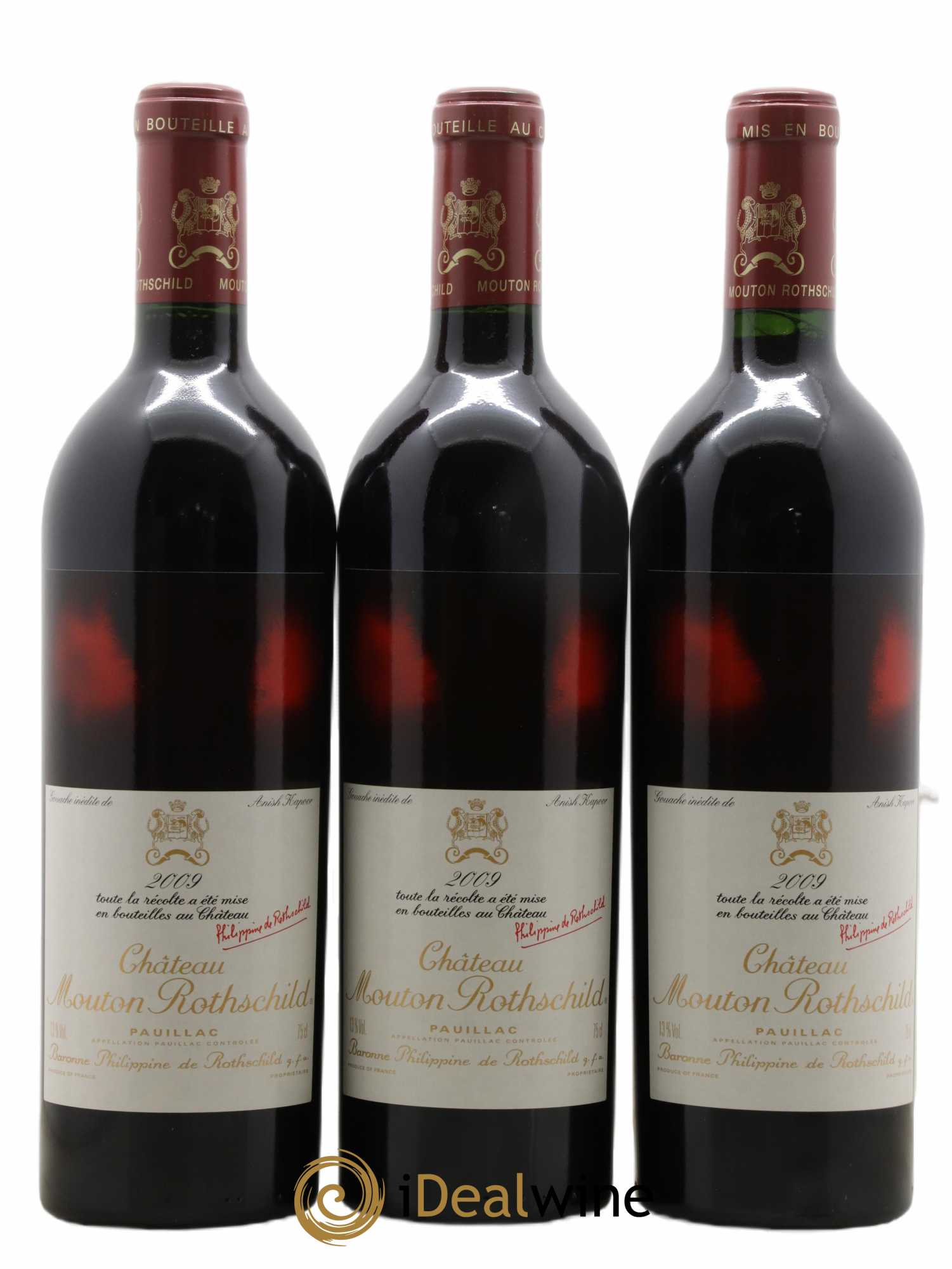 Château Mouton Rothschild 1er Grand Cru Classé 2009 - Lot de 6 bouteilles - 3
