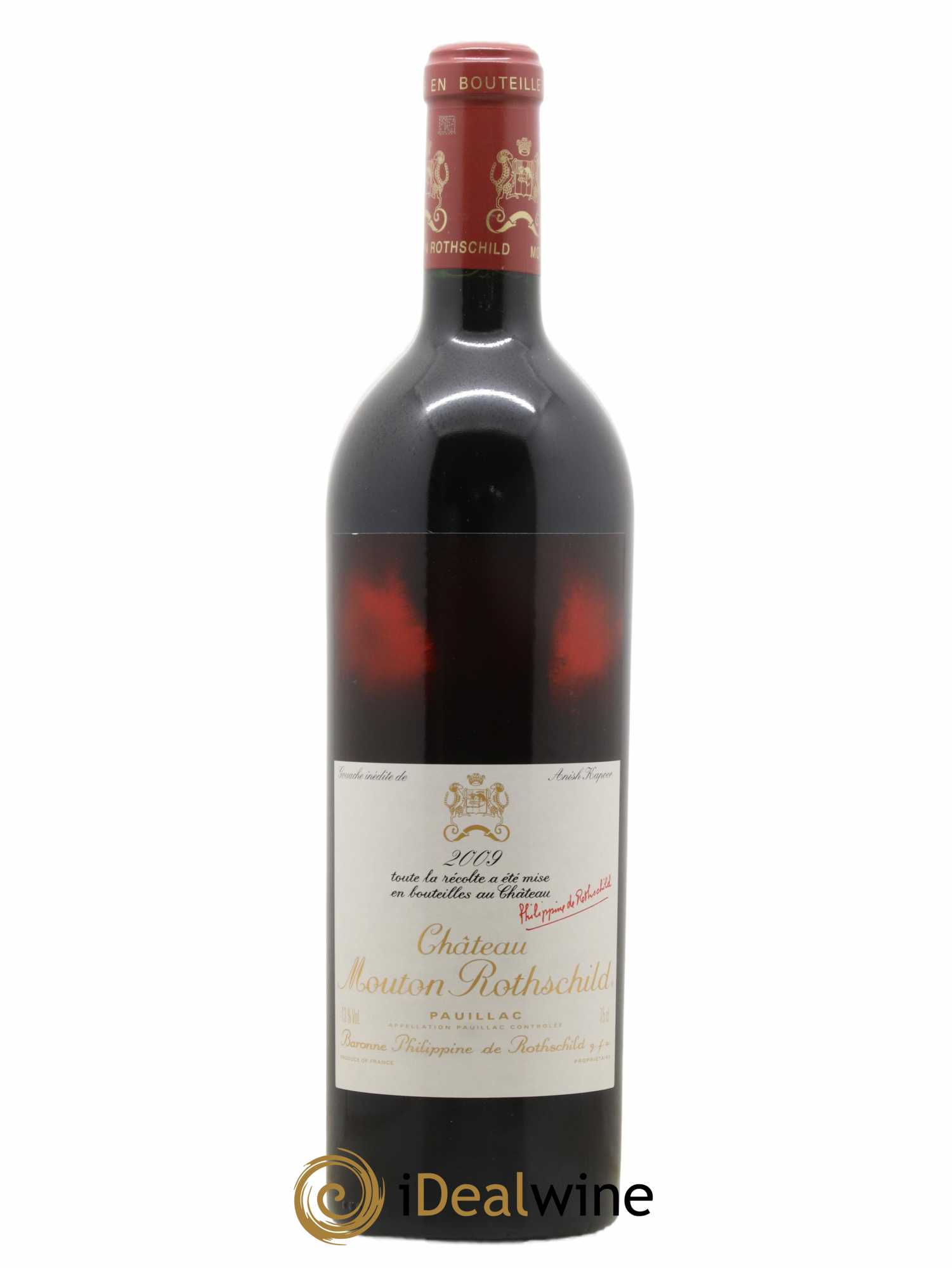 Château Mouton Rothschild 1er Grand Cru Classé 2009 - Lot de 1 bouteille - 0
