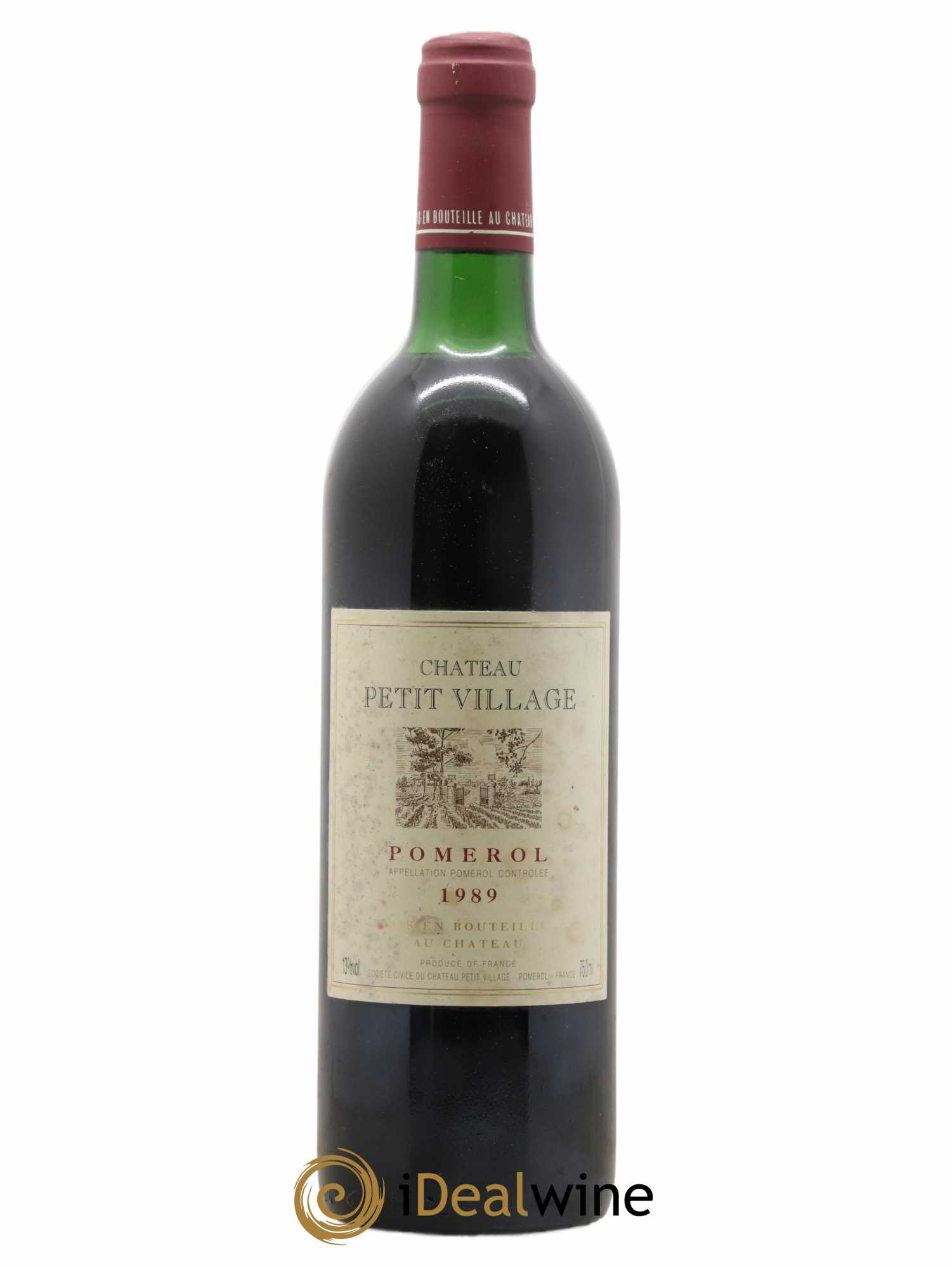 Château Petit Village 1989 - Lot de 1 bouteille - 0