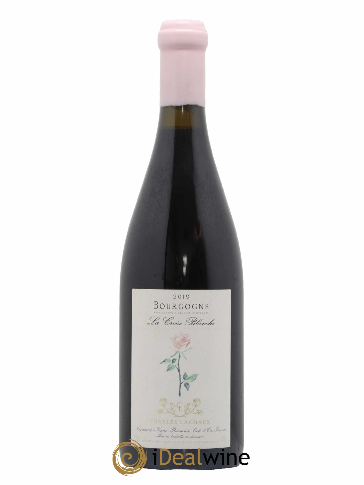 Bourgogne La Croix Blanche Charles Lachaux 2019 - Lot de 1 bouteille - 0