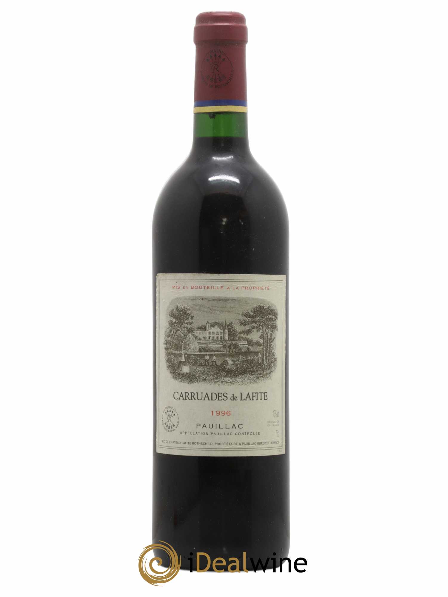 Carruades de Lafite Rothschild Second Vin 1996 - Lot de 1 bouteille - 0