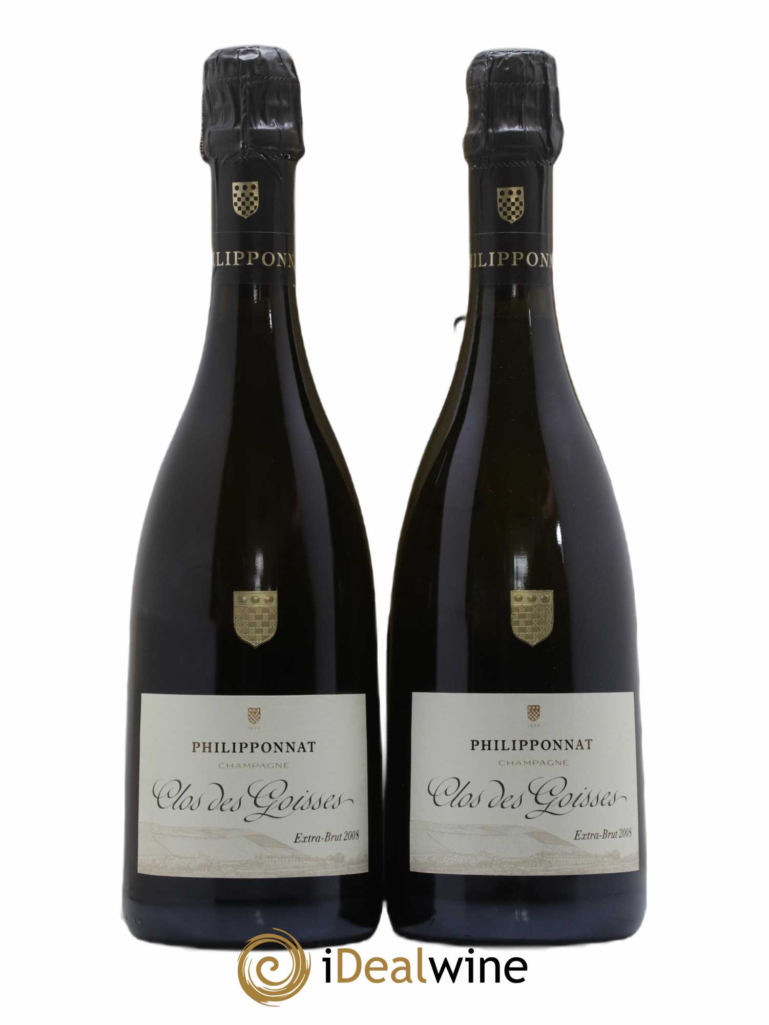 Clos des Goisses Philipponnat 2008 - Lot de 2 bouteilles - 0