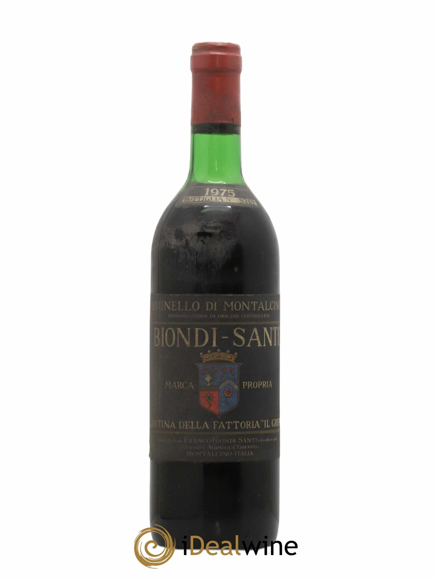 Brunello di Montalcino DOCG Biondi-Santi Tenuta Greppo 1975 - Lot de 1 bouteille - 0