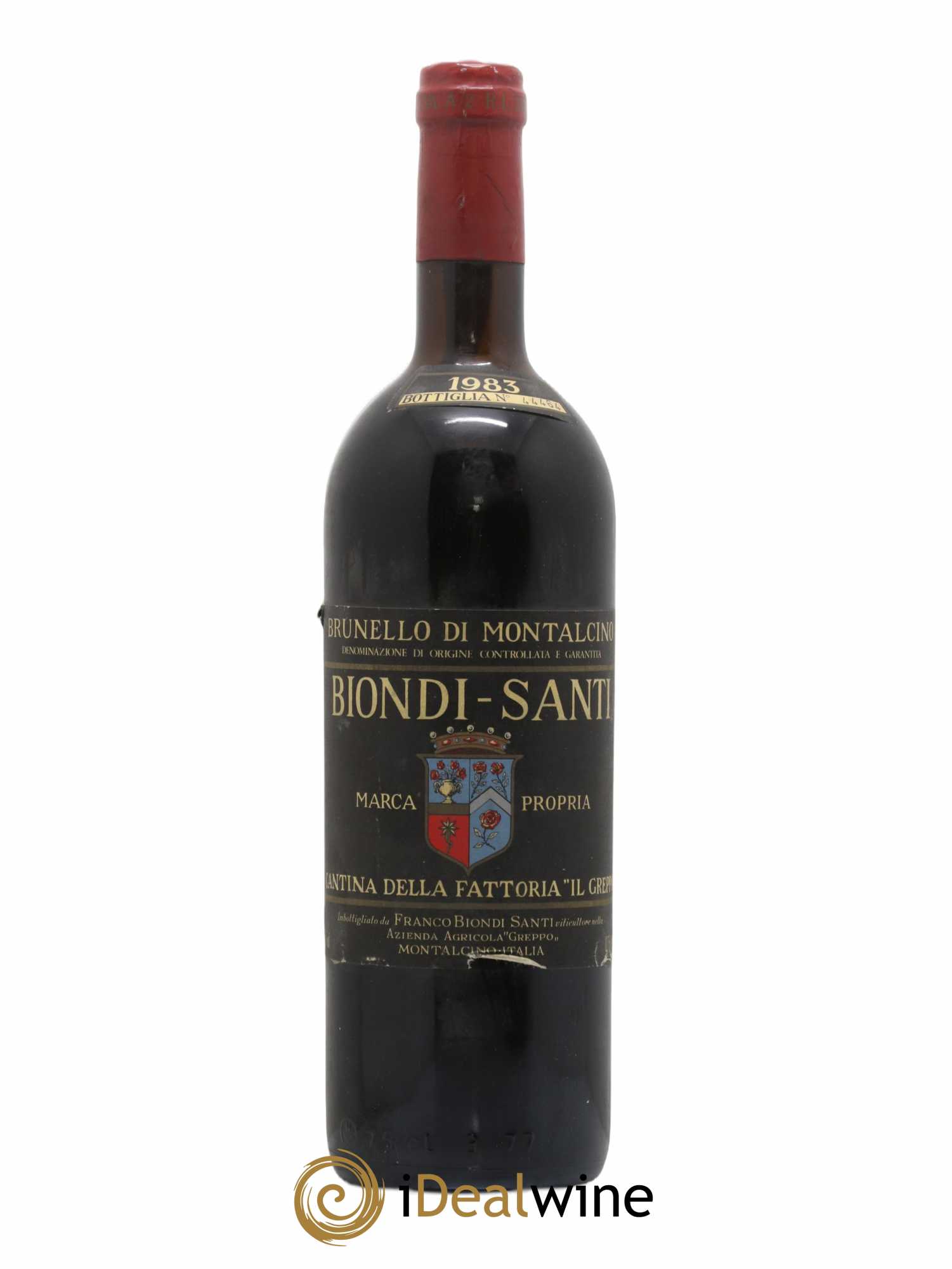 Brunello di Montalcino DOCG Biondi-Santi Tenuta Greppo 1983 - Lot de 1 bouteille - 0
