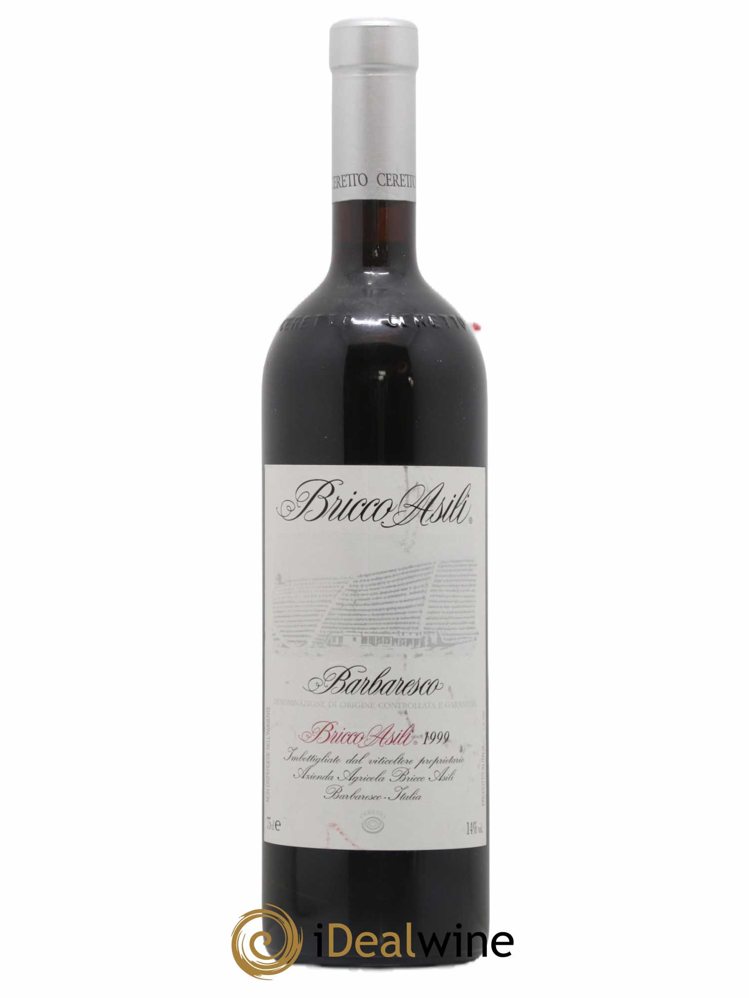 Barbaresco DOCG Bricco Asili Ceretto 1999 - Lot de 1 bouteille - 0