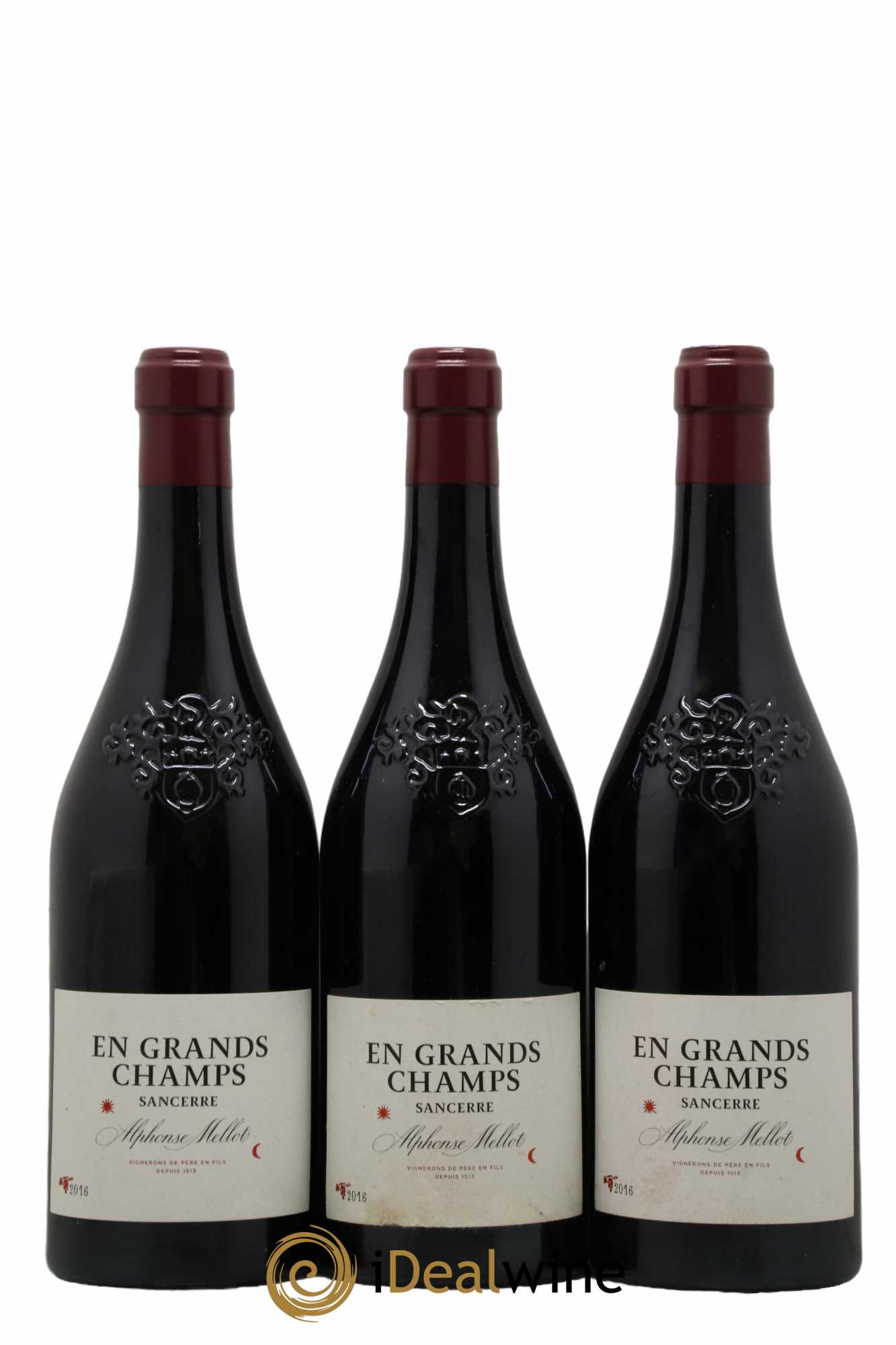 Sancerre En Grands Champs Alphonse Mellot 2016 - Lot de 3 bouteilles - 0