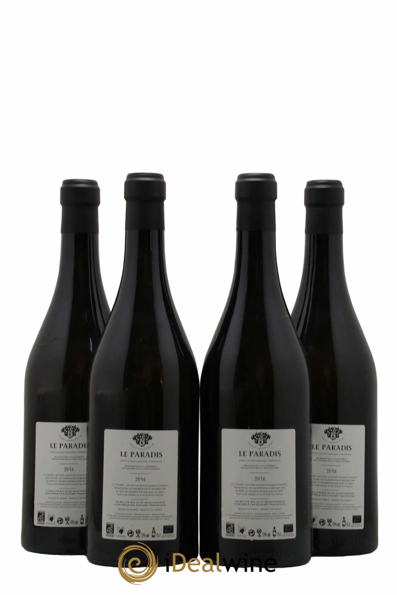 Sancerre Le Paradis Alphonse Mellot 2016 - Lot de 4 bouteilles - 1