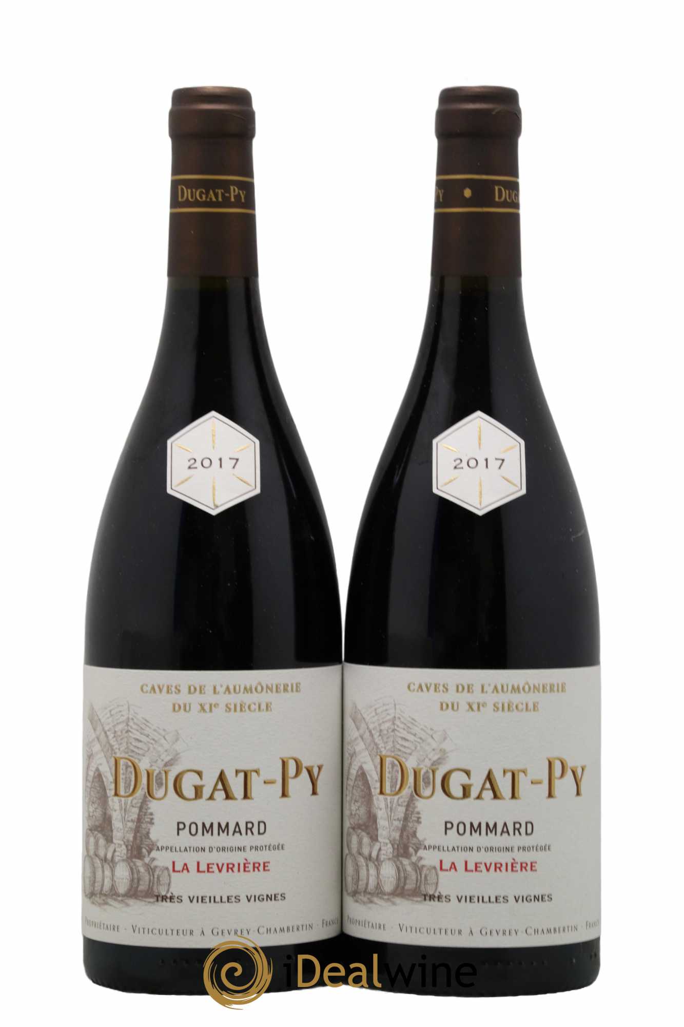 Pommard La Levrière Dugat-Py 2017 - Lot of 2 bottles - 0