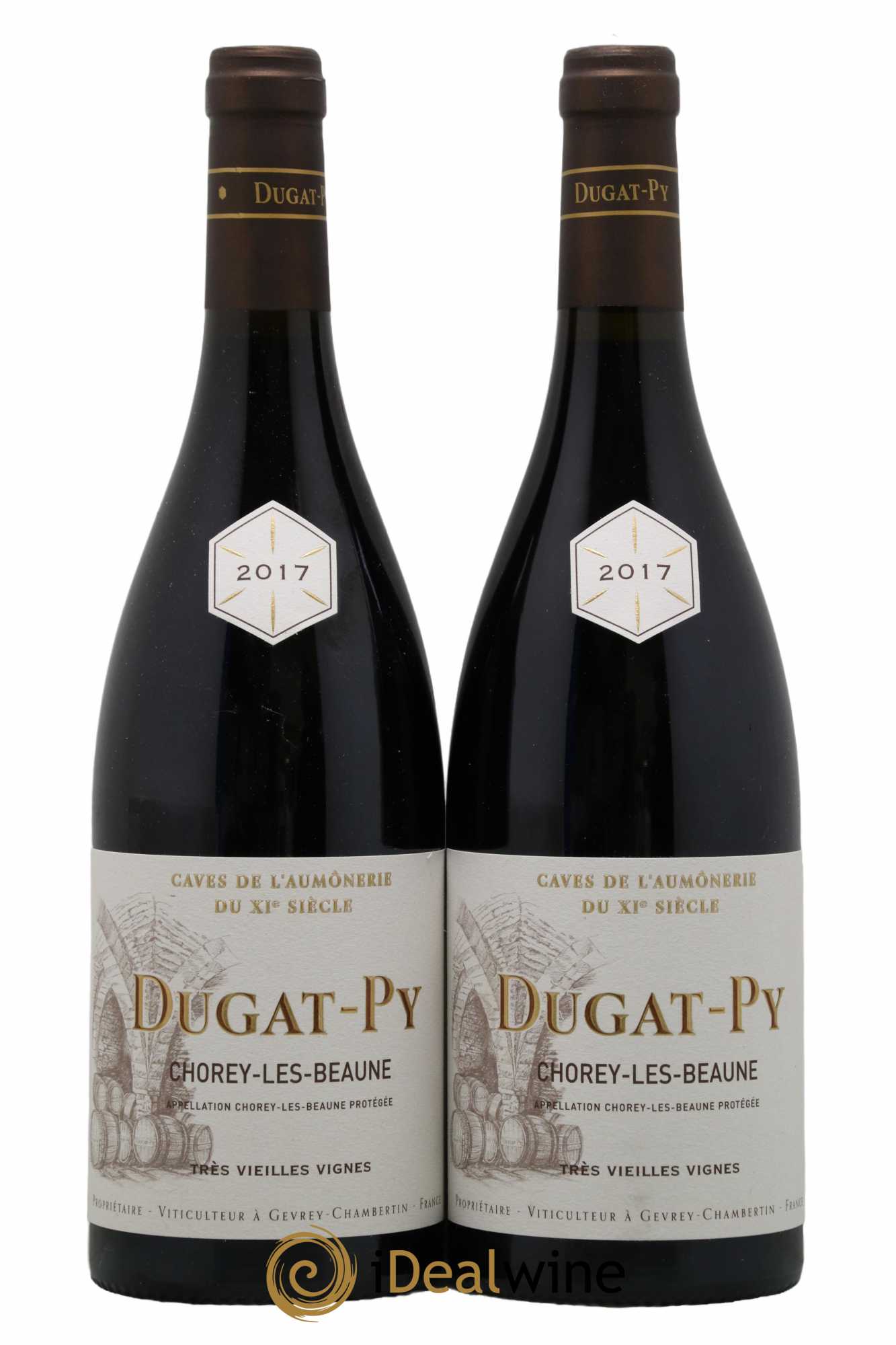 Chorey-lès-Beaune Très Vieilles vignes Domaine Dugat Py 2017 - Lot de 2 bouteilles - 0