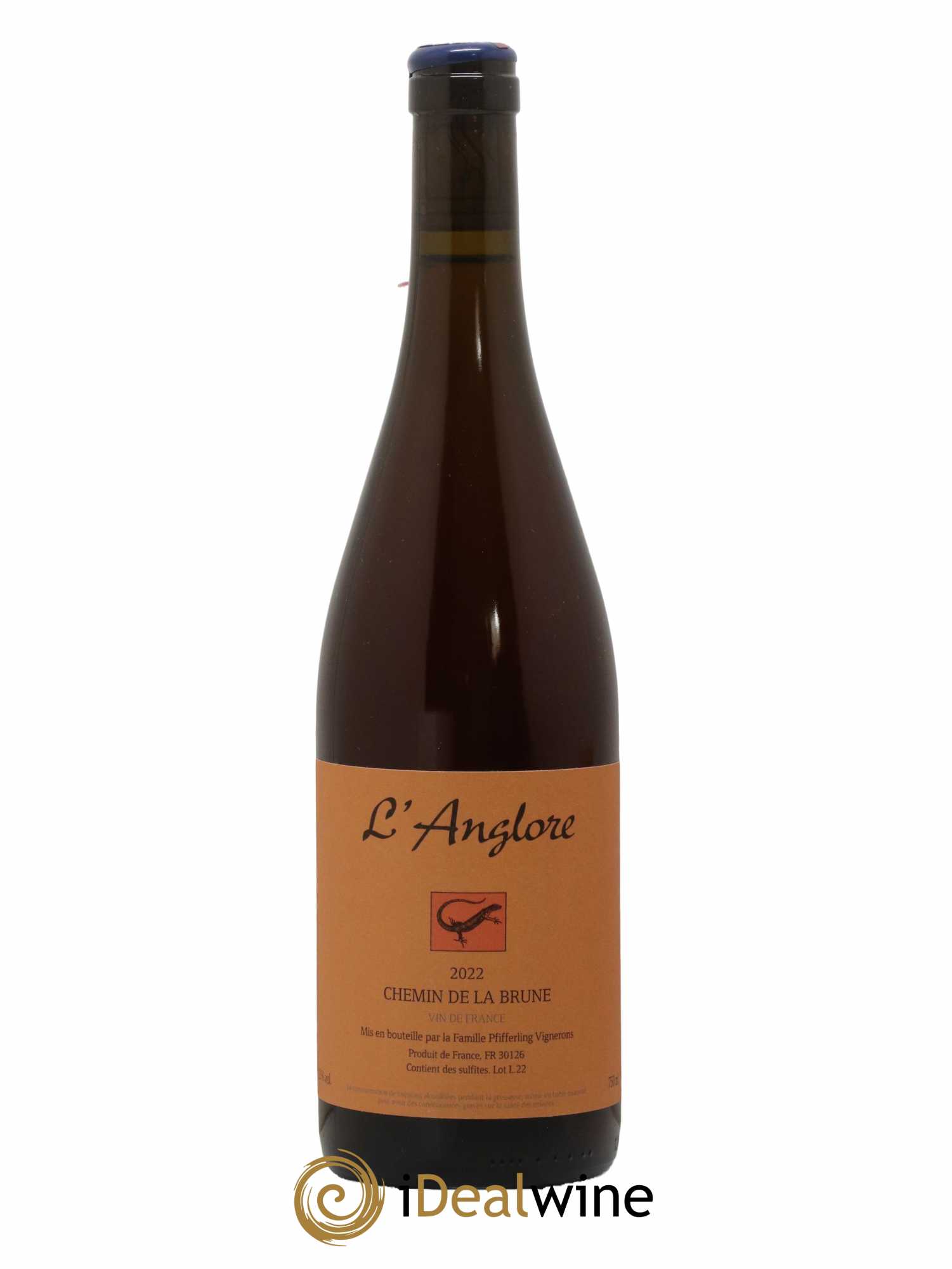Vin de France Chemin de la brune L'Anglore 2022 - Lot de 1 bouteille - 0