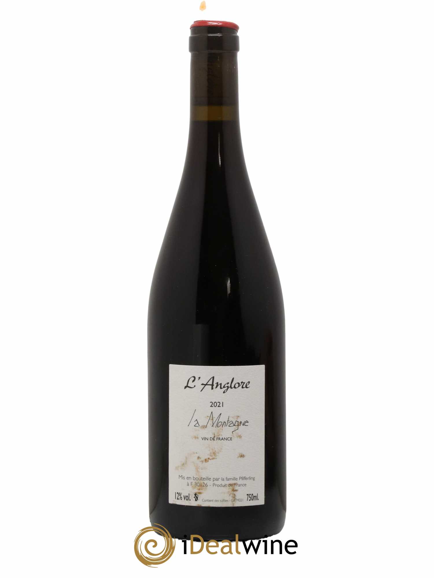 Vin de France La Montagne L'Anglore 2021 - Lot de 1 bouteille - 1