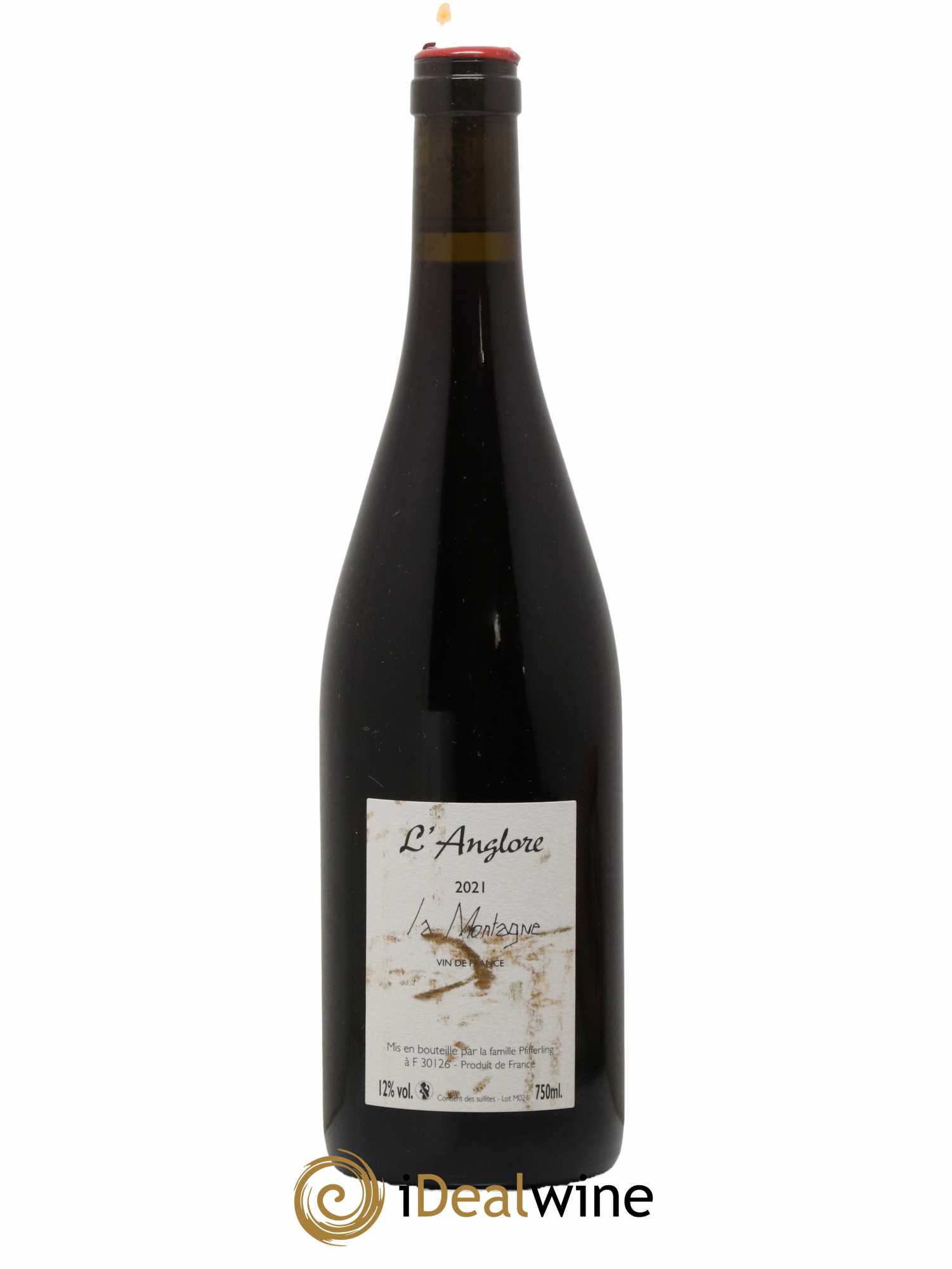 Vin de France La Montagne L'Anglore 2021 - Lot de 1 bouteille - 1