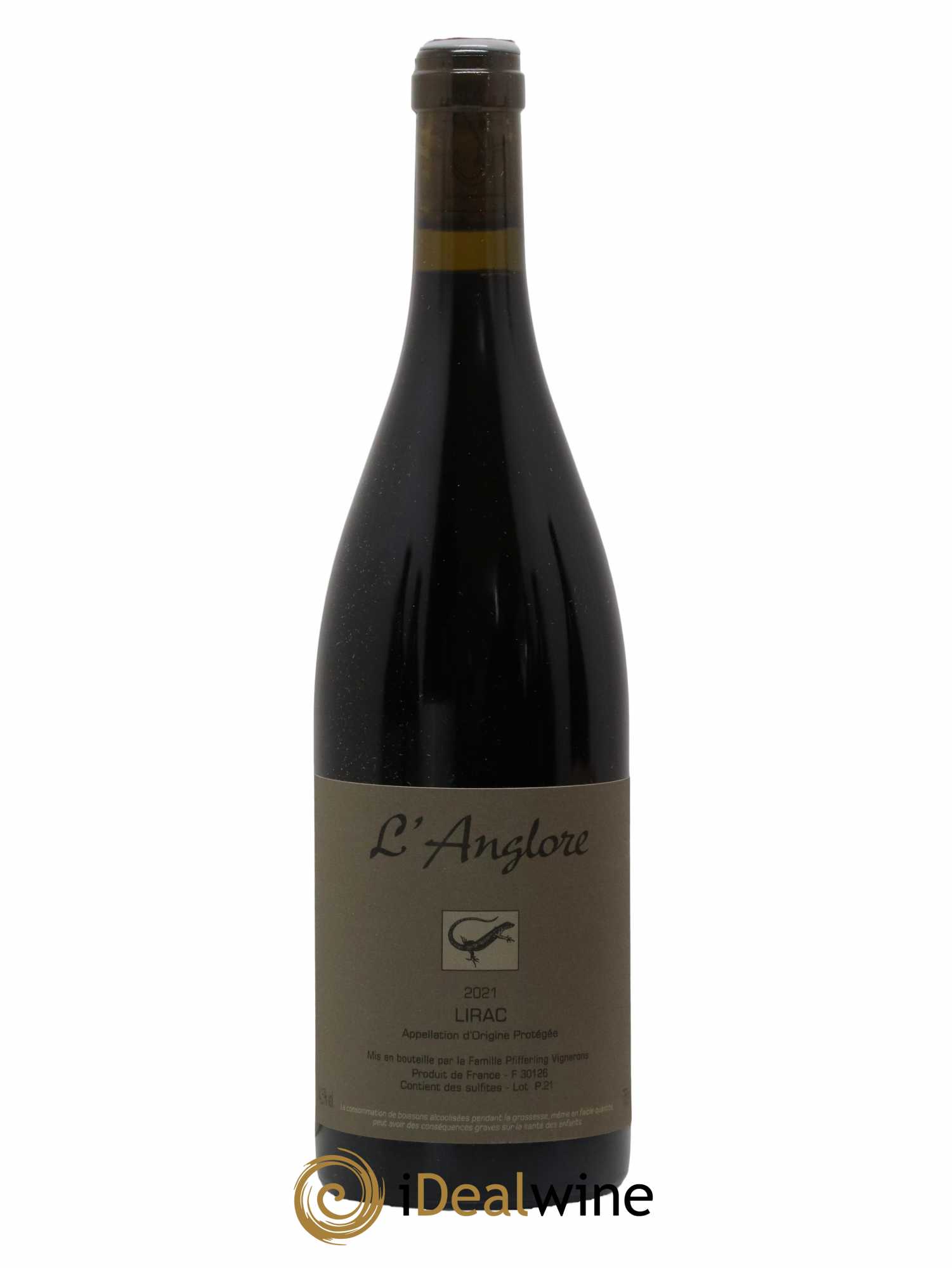 Lirac L'Anglore 2021 - Lot de 1 bouteille - 0