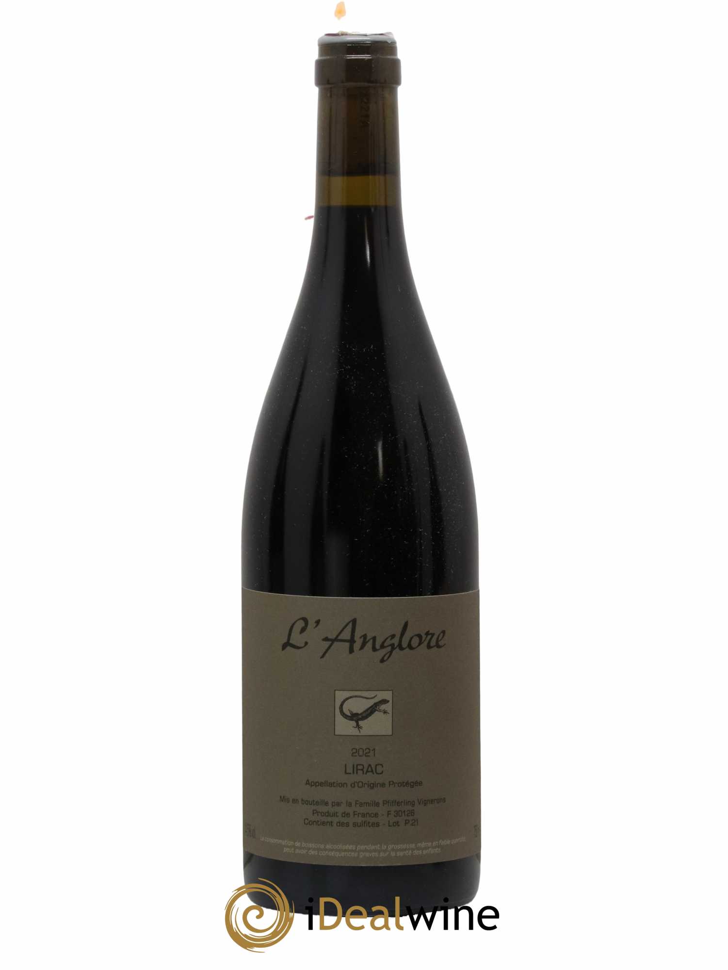 Lirac L'Anglore 2021 - Lot de 1 bouteille - 0