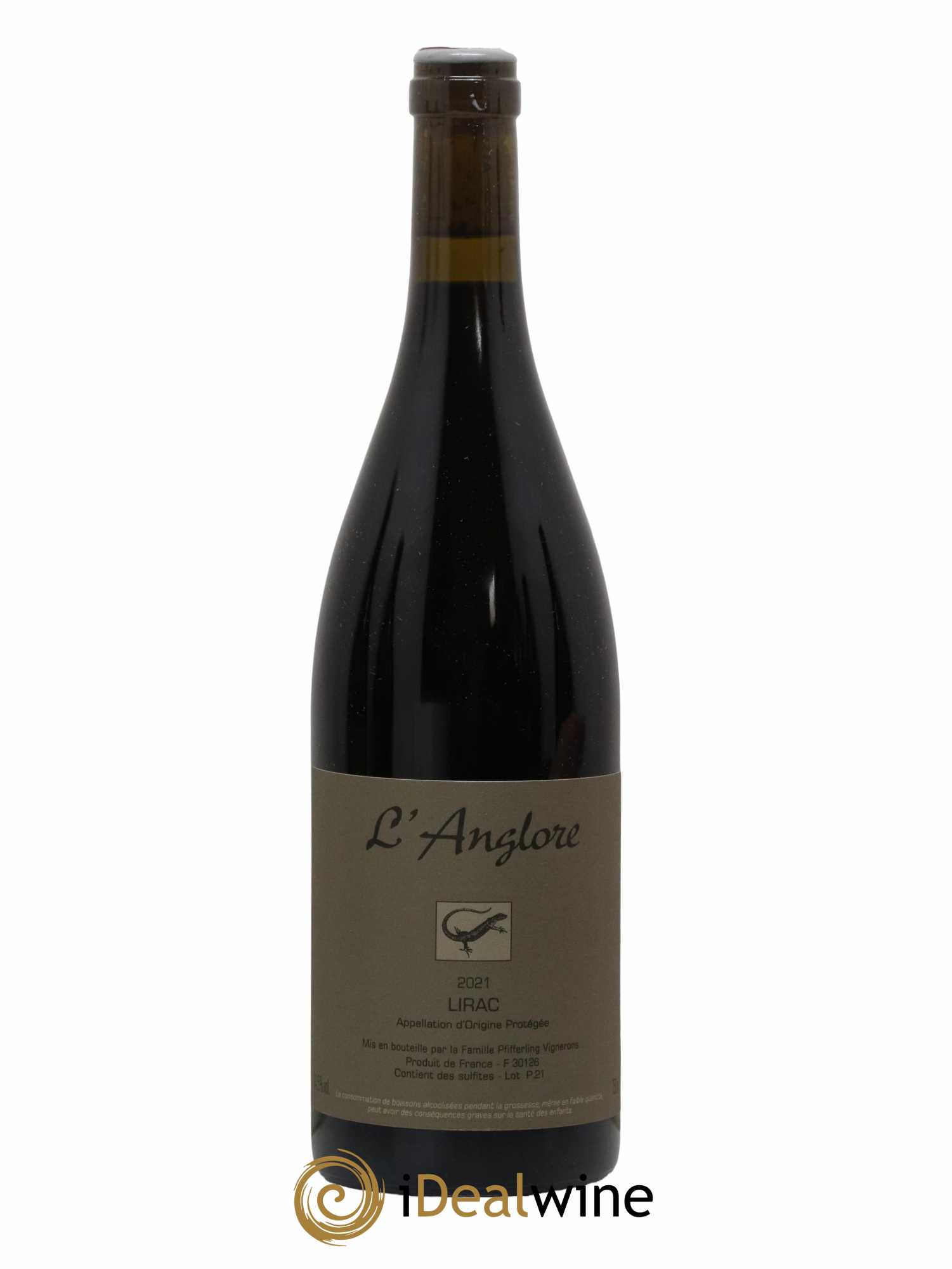 Lirac L'Anglore 2021 - Lot de 1 bouteille - 0