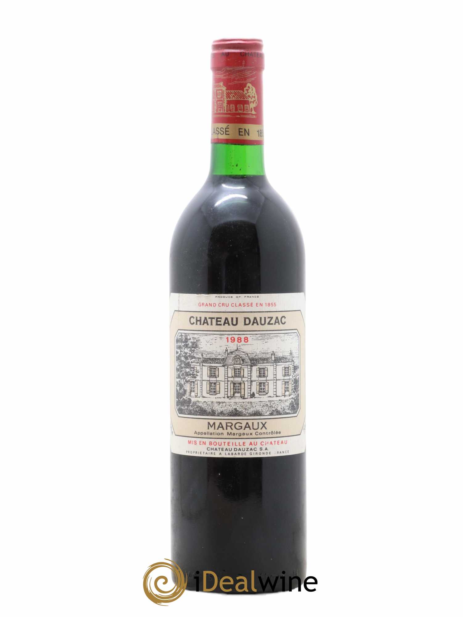 Château Dauzac 5ème Grand Cru Classé 1988 - Lot de 1 bouteille - 0