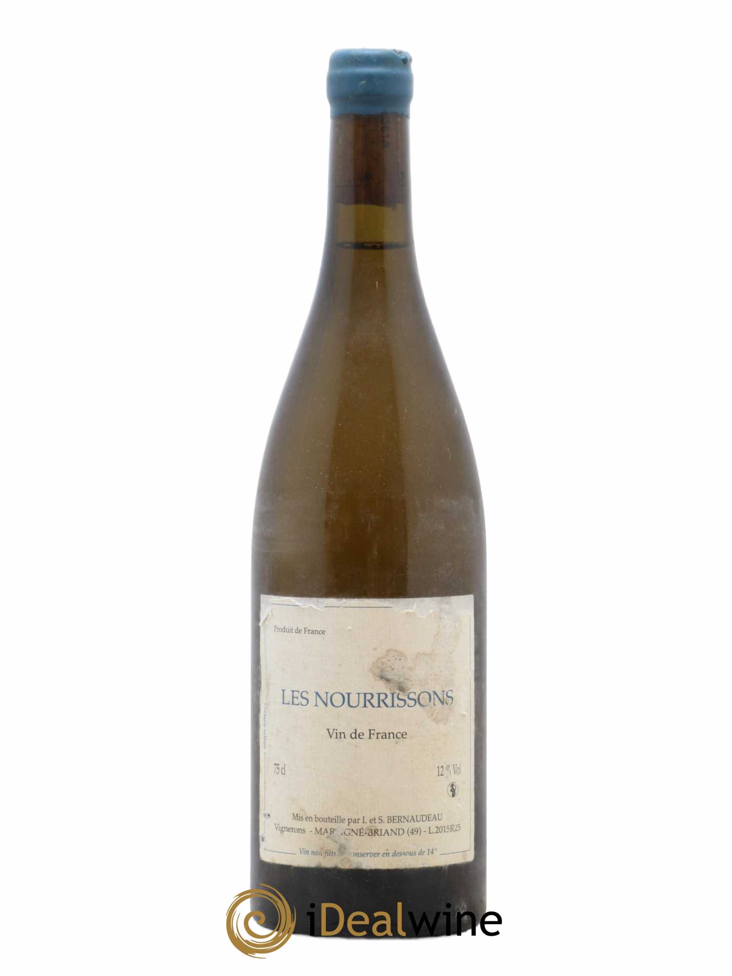 Vin de France Les Nourrissons Stéphane Bernaudeau 2015 - Lot de 1 bouteille - 0