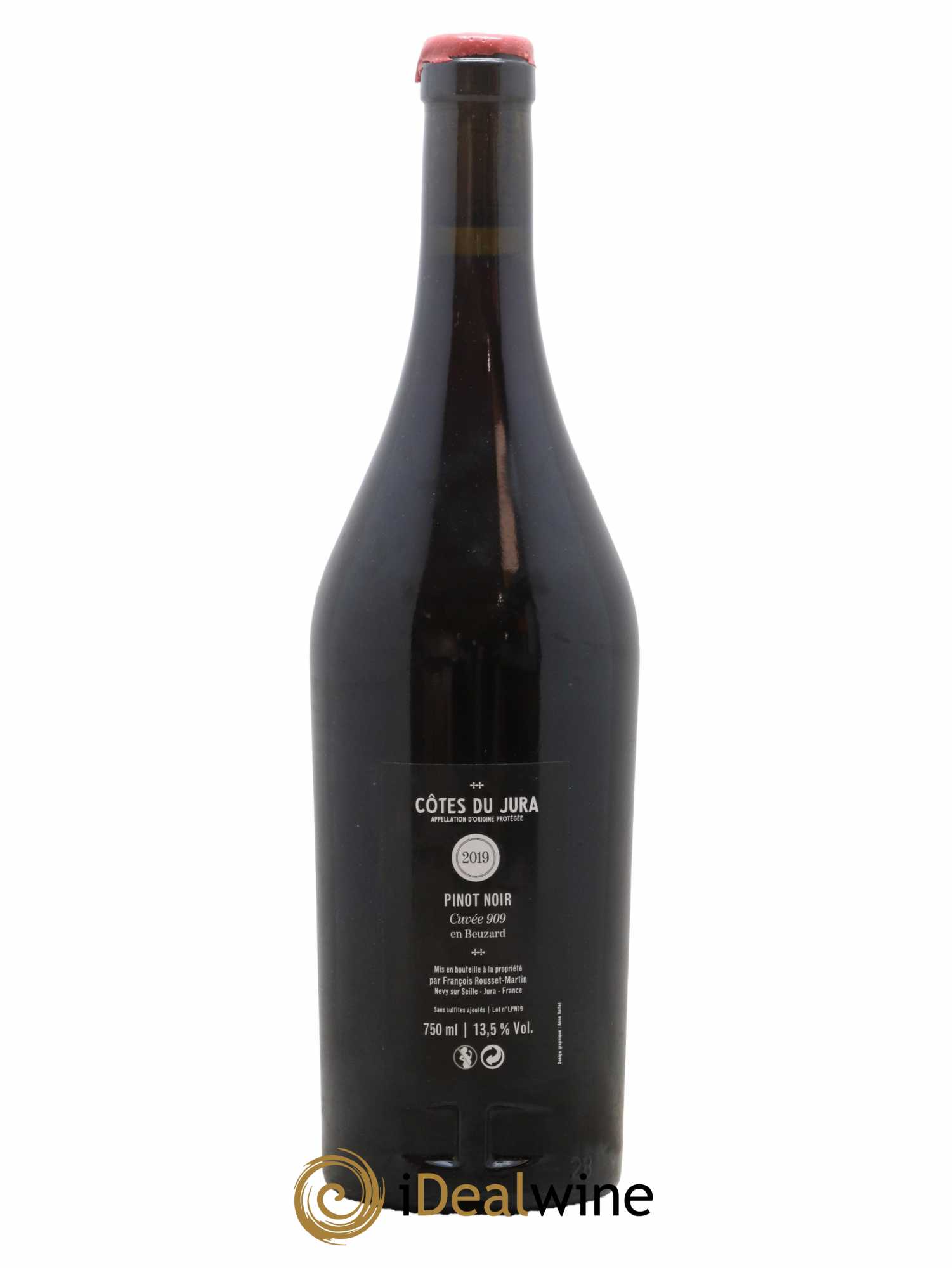 Côtes du Jura 909 François Rousset Martin 2019 - Lot de 1 bouteille - 1
