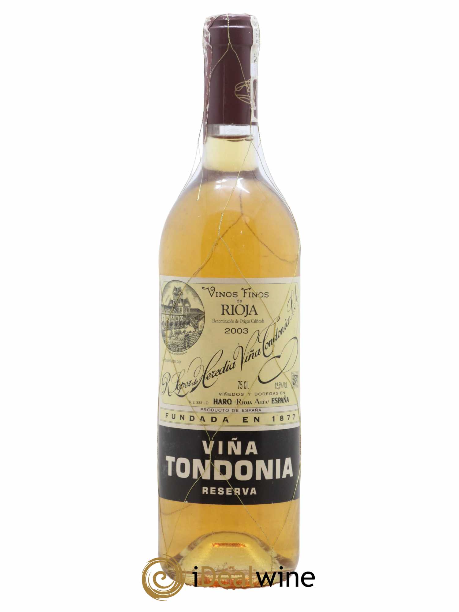 Rioja DOCA Reserva Vina Tondonia R. Lopez de Heredia 2003 - Posten von 1 Flasche - 0