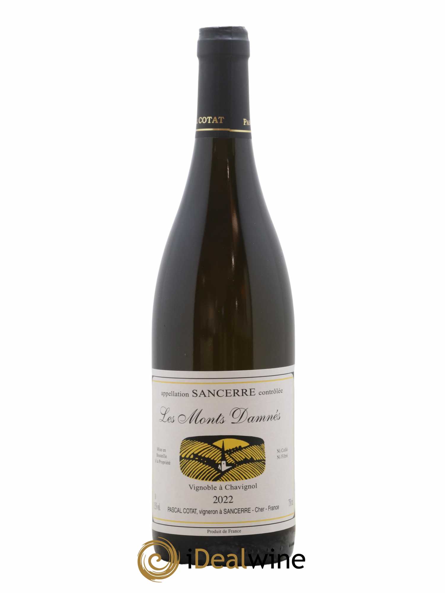 Sancerre Les Monts Damnés Pascal Cotat 2022 - Lot de 1 bouteille - 0