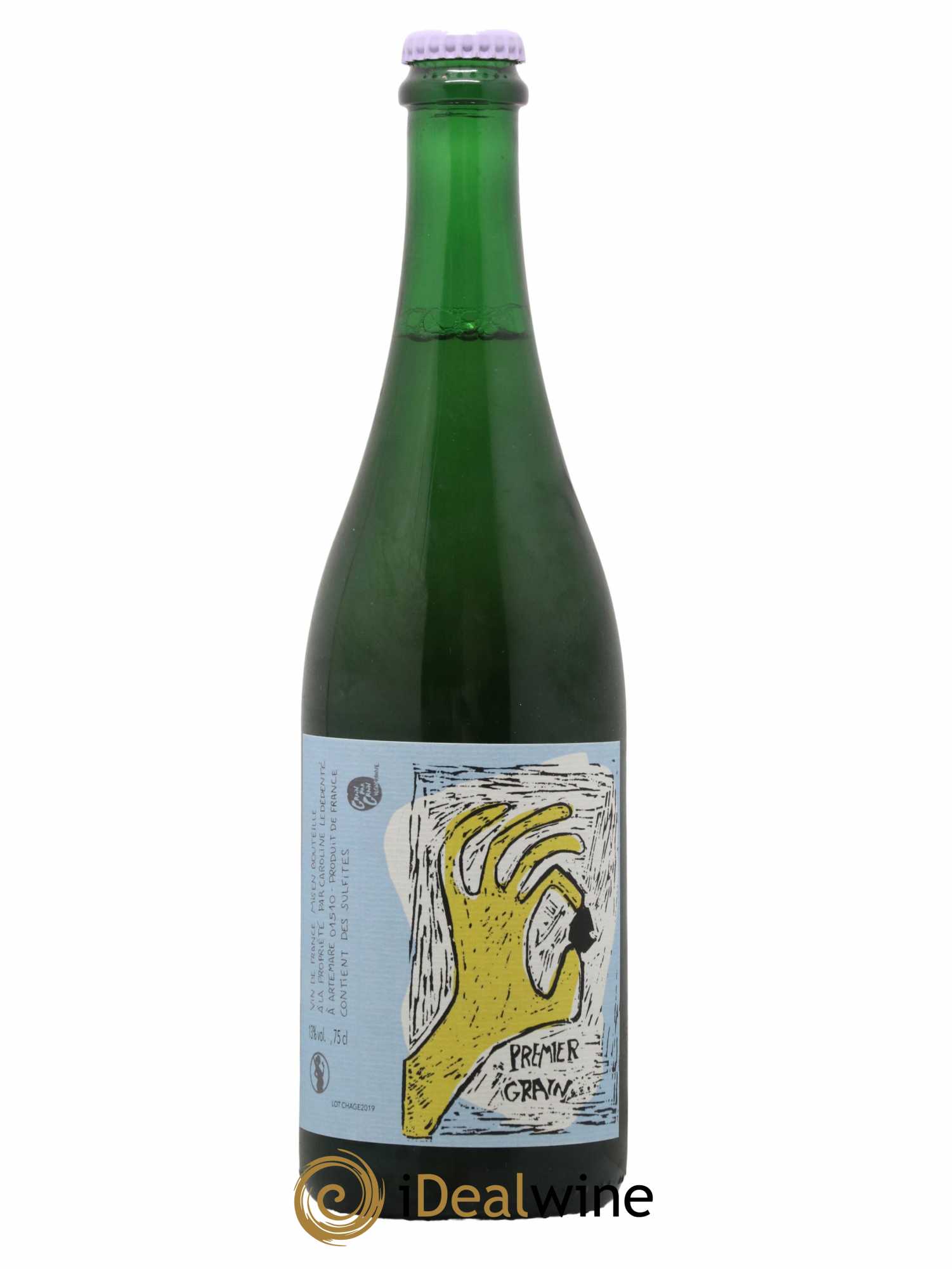 Vin de France Premier Grain Domaine Caroline Ledédenté 2019 - Lot de 1 bouteille - 0