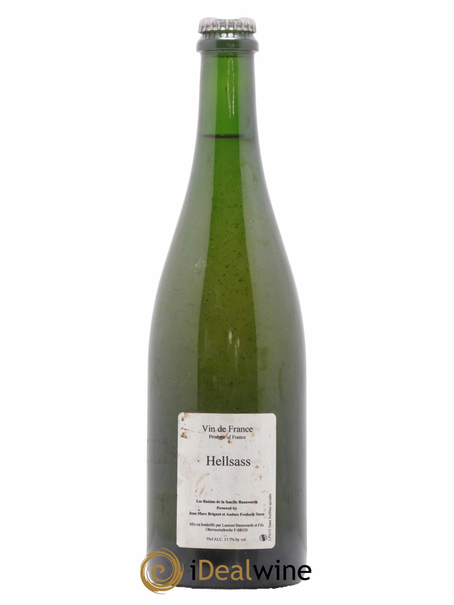 Vin de France Hellsass Jean-Marc Brignot 2013 - Lot de 1 bouteille - 0