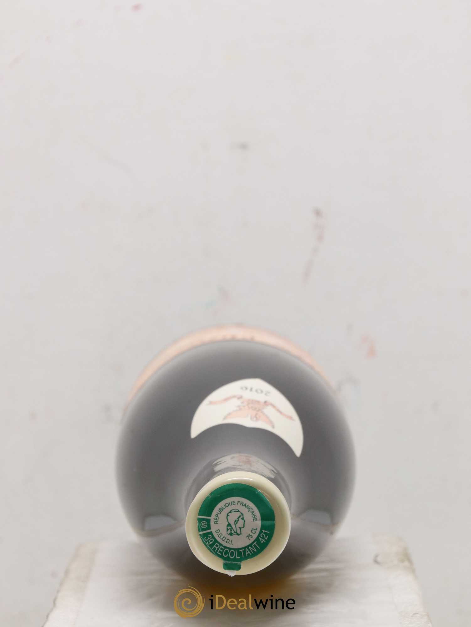 Arbois-Pupillin Chardonnay (cire blanche) Overnoy-Houillon (Domaine) 2016 - Lot de 1 bouteille - 1