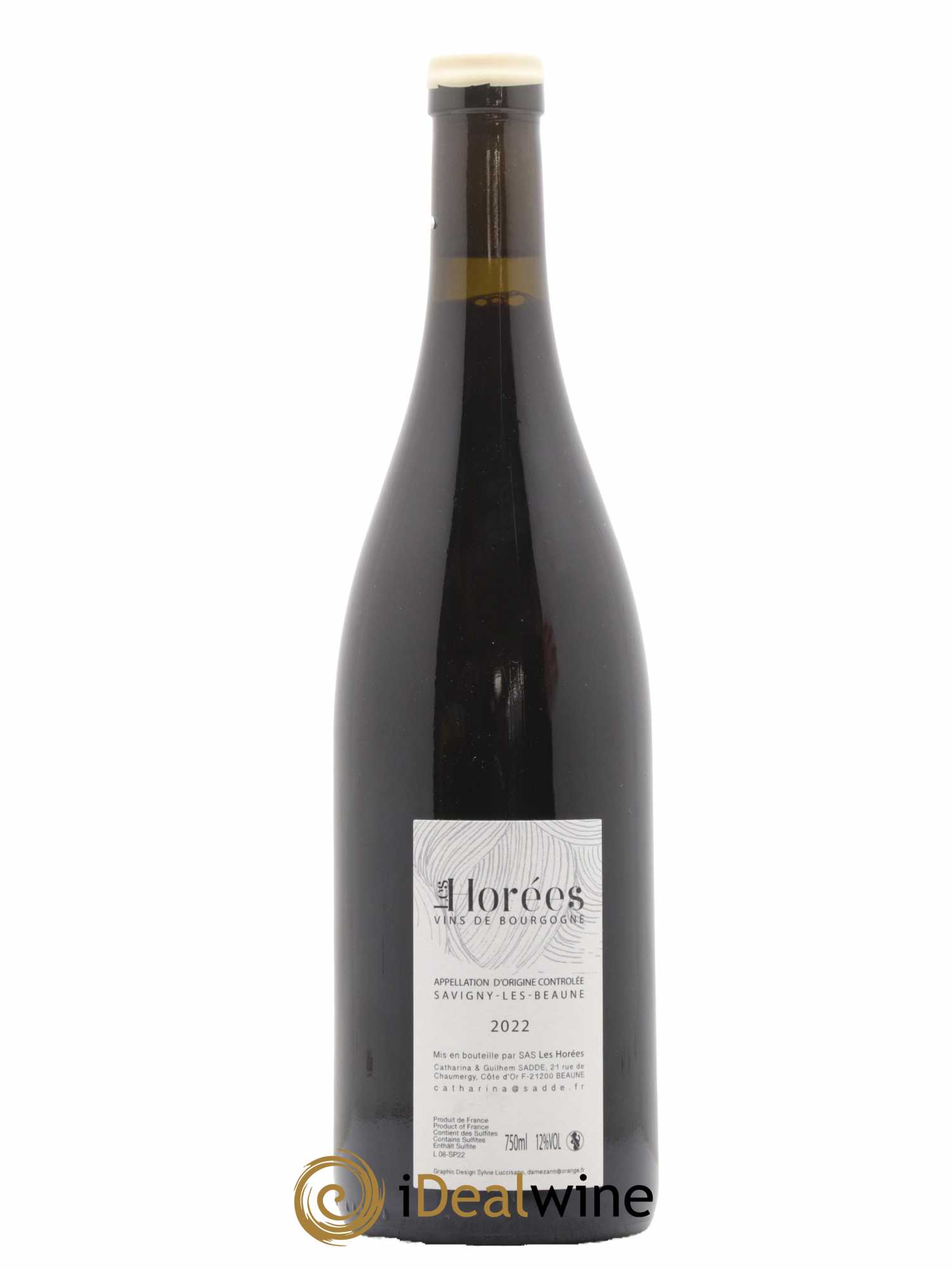 Savigny-lès-Beaune Les Plaisirs et les Jours Les Horées 2022 - Lot de 1 bouteille - 1