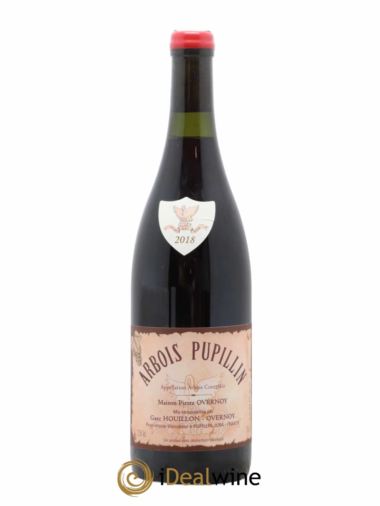 Arbois-Pupillin Poulsard (cire rouge) Overnoy-Houillon (Domaine) 2018 - Lot de 1 bouteille - 0