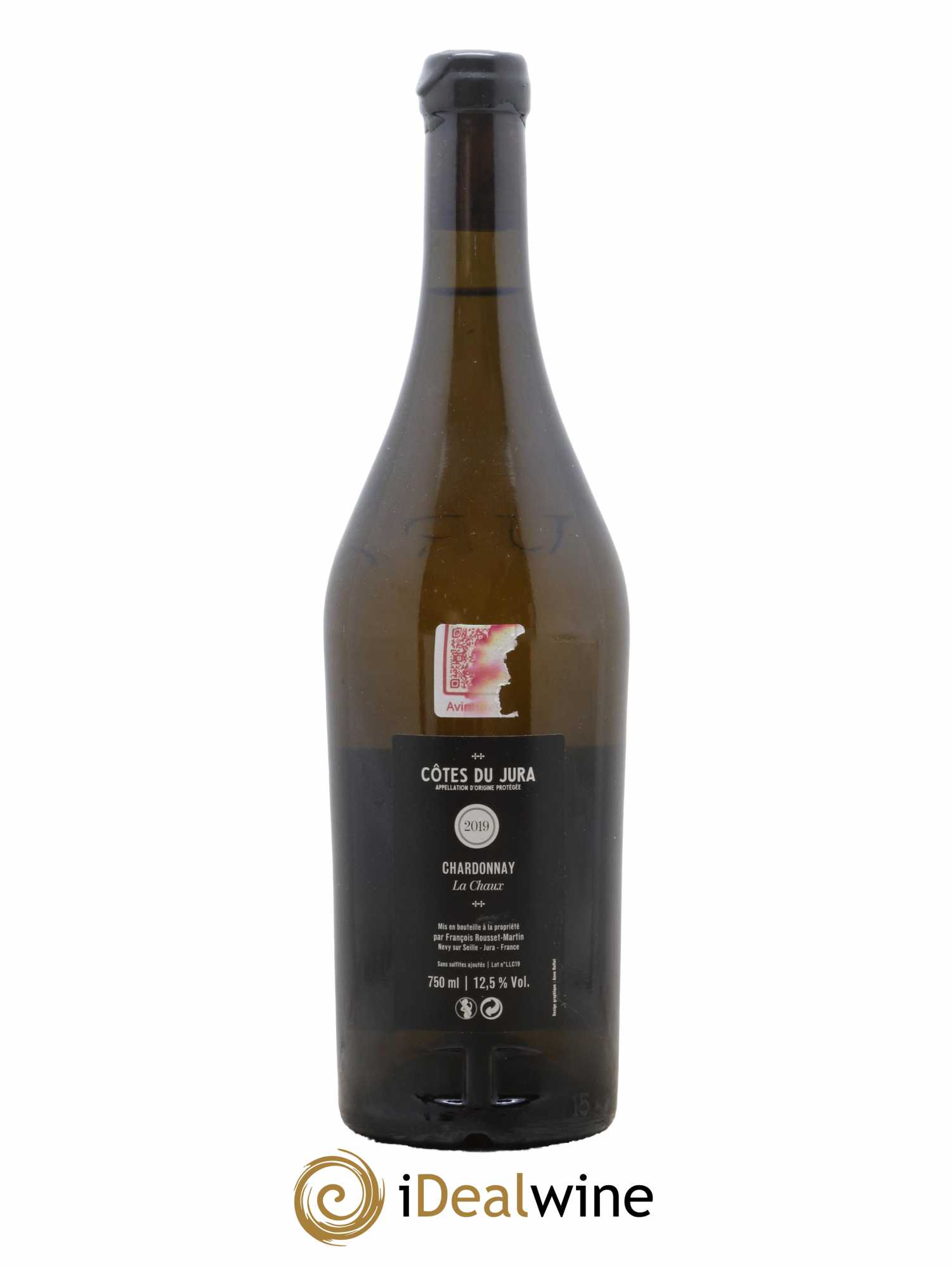 Côtes du Jura La Chaux François Rousset Martin 2019 - Lot de 1 bouteille - 1
