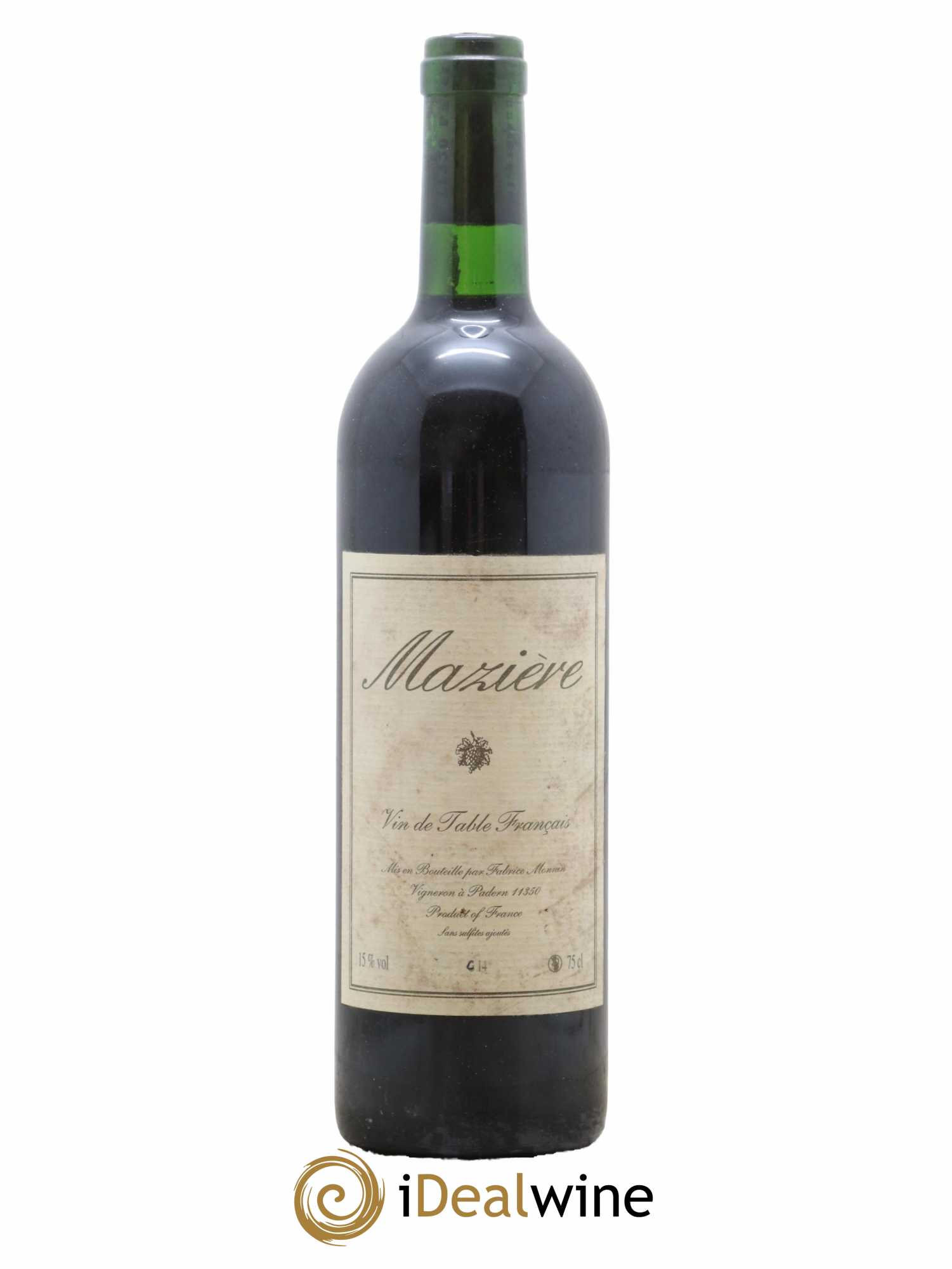 Vin de France Mazière G14 2014 - Lot de 1 bouteille - 0