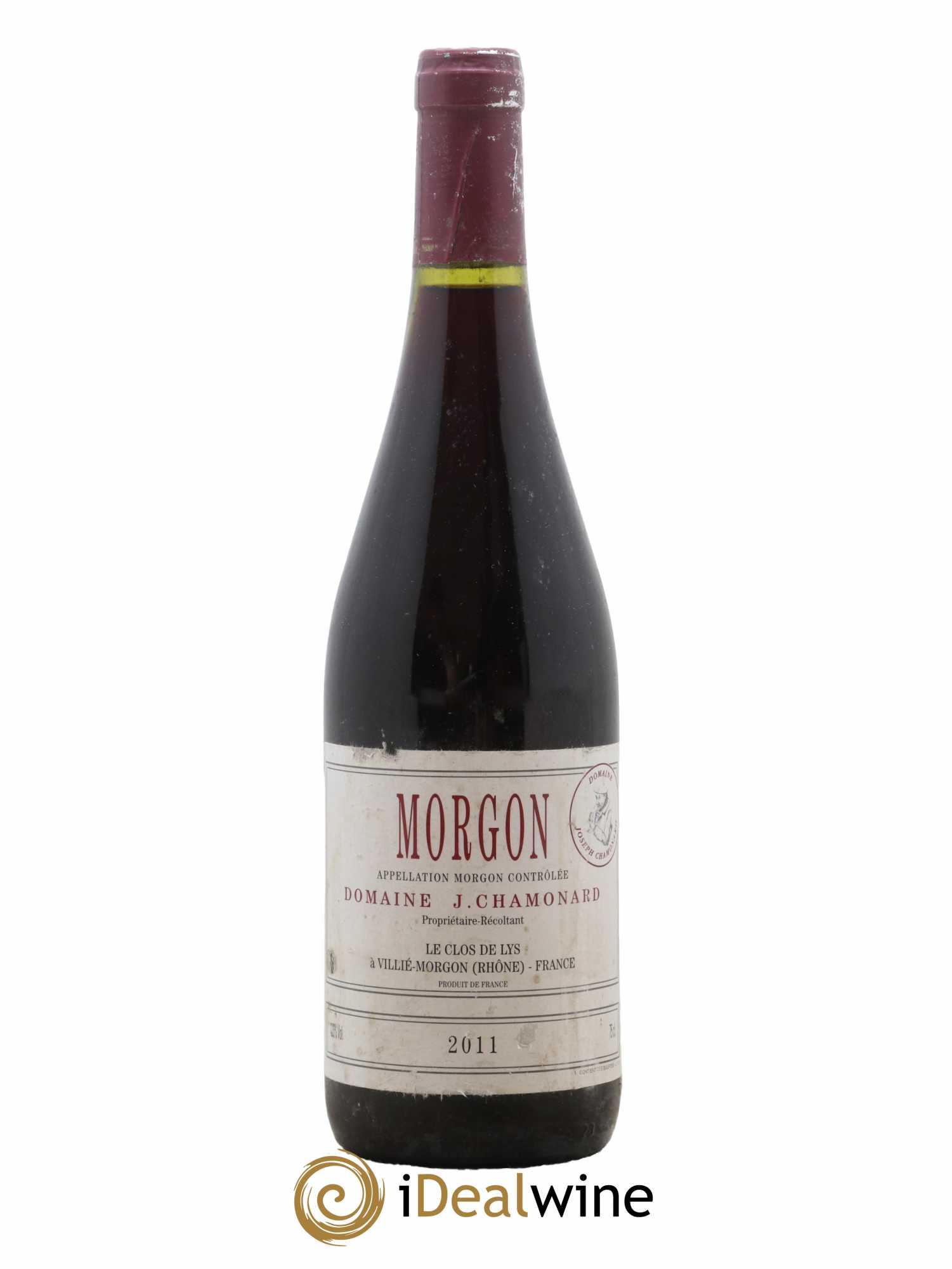 Morgon Joseph Chamonard (Domaine) 2011 - Lot de 1 bouteille - 0