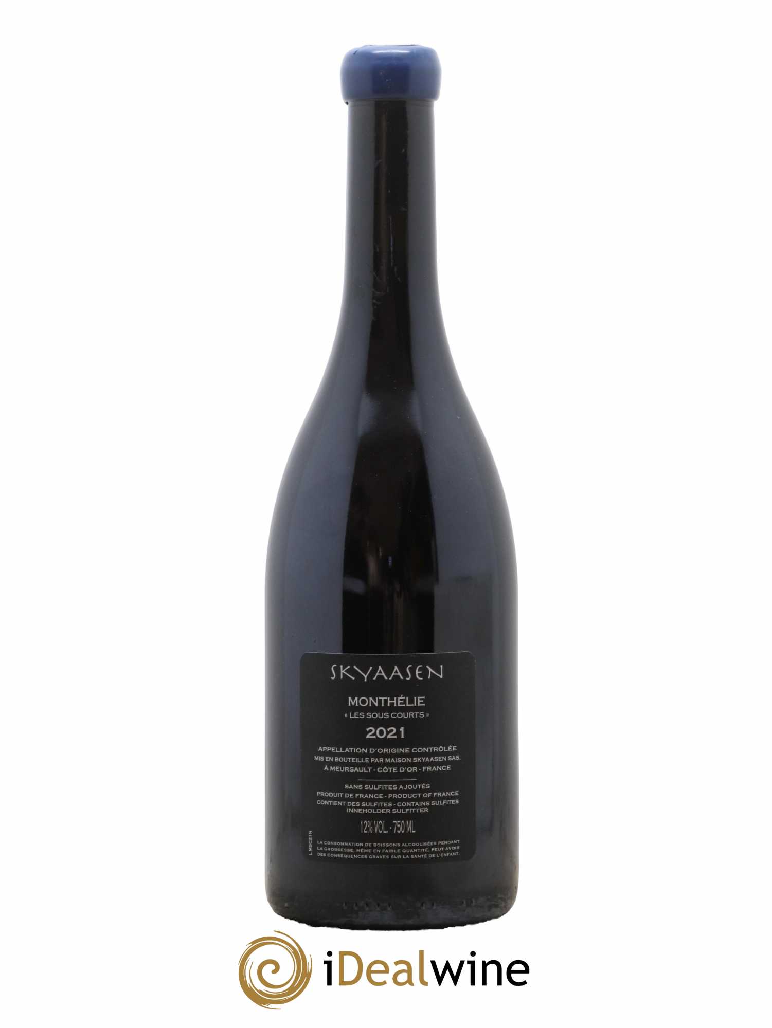 Monthélie Les Sous Courts Maison Skyaasen 2020 - Lot de 1 bouteille - 1