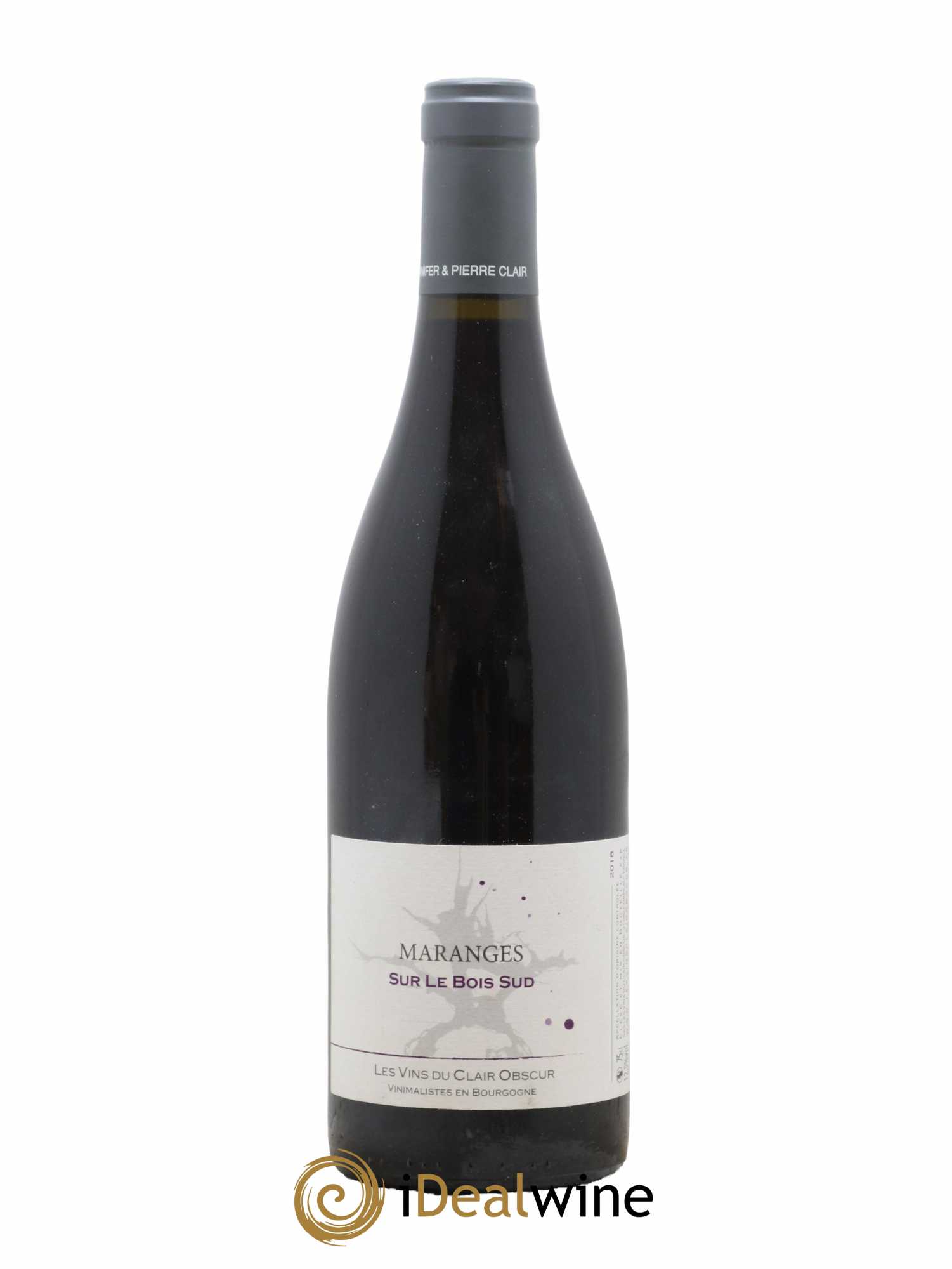 Maranges Sur le Bois Sud Les Vins du Clair Obcur 2018 - Lot de 1 bouteille - 0