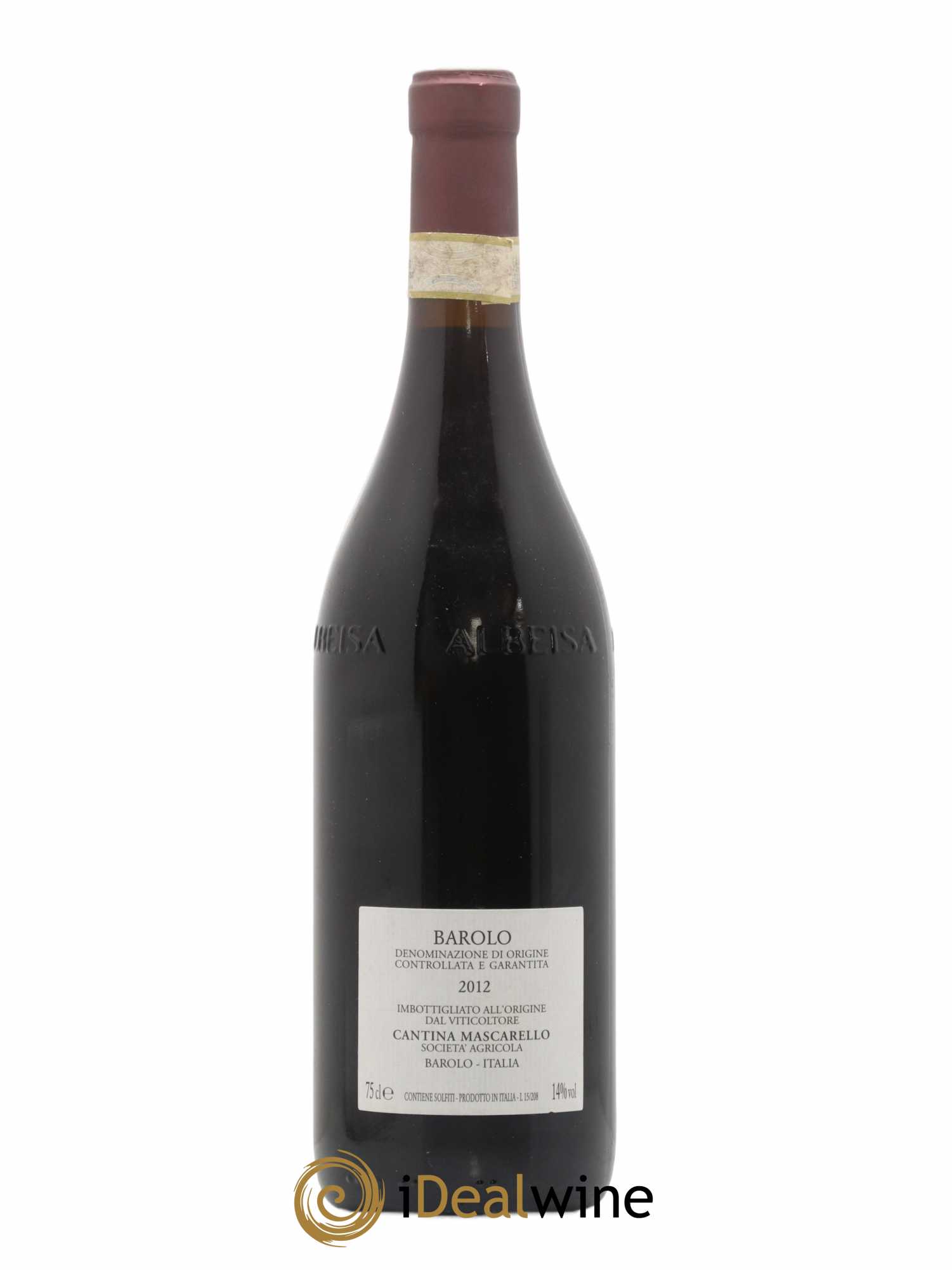 Barolo DOCG Bartolo Mascarello 2012 - Lot de 1 bouteille - 1
