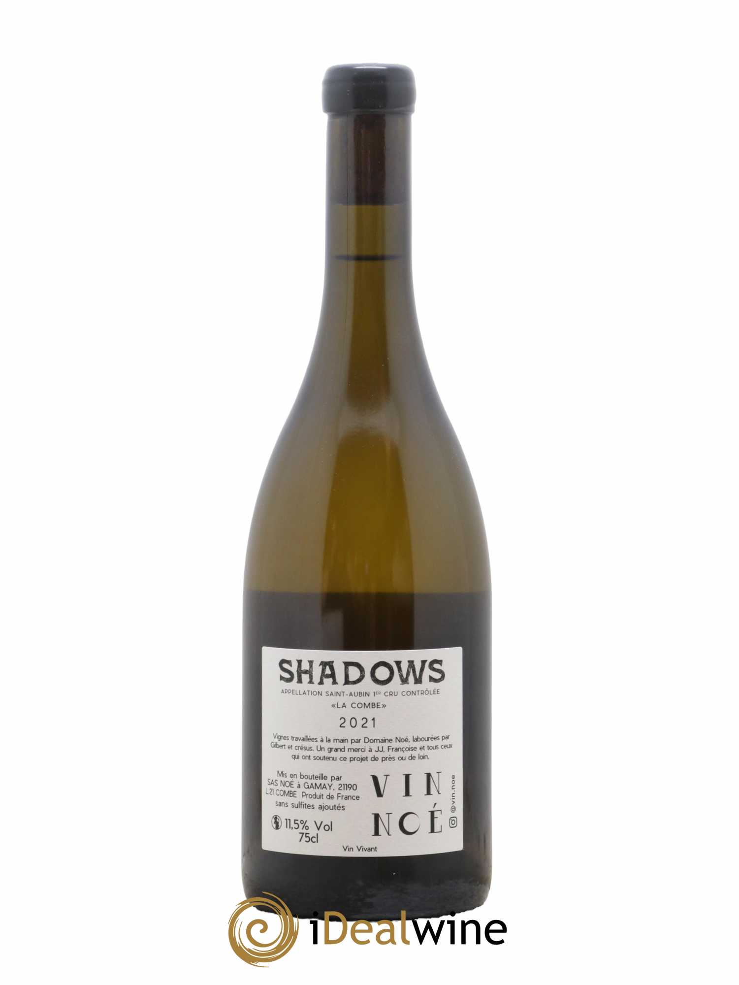 Saint-Aubin 1er Cru La Combe Shadows Vin Noé 2021 - Posten von 1 Flasche - 1