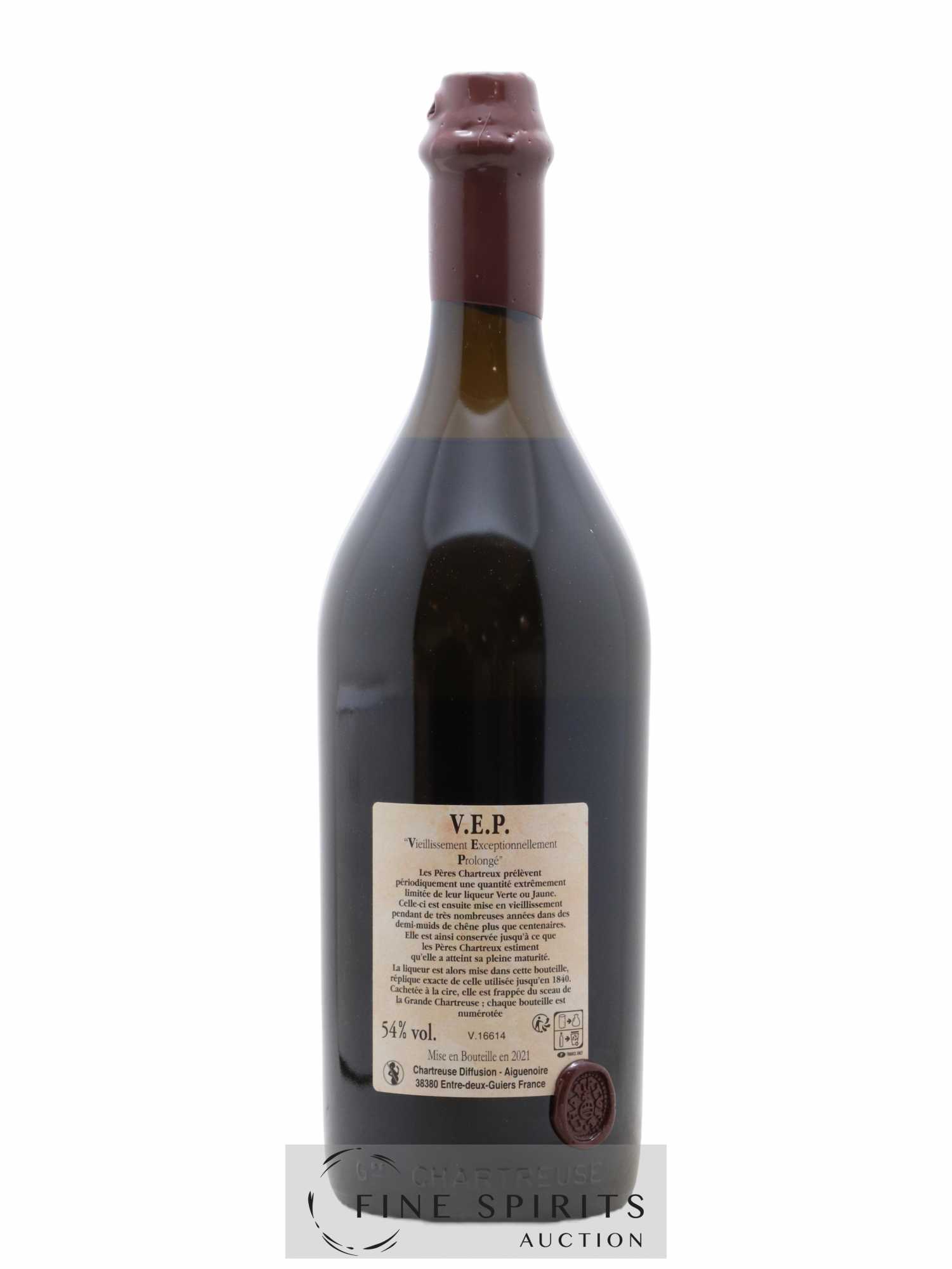 Chartreuse Of. Verte V.E.P. Mise 2021 - Lot de 1 bouteille - 2