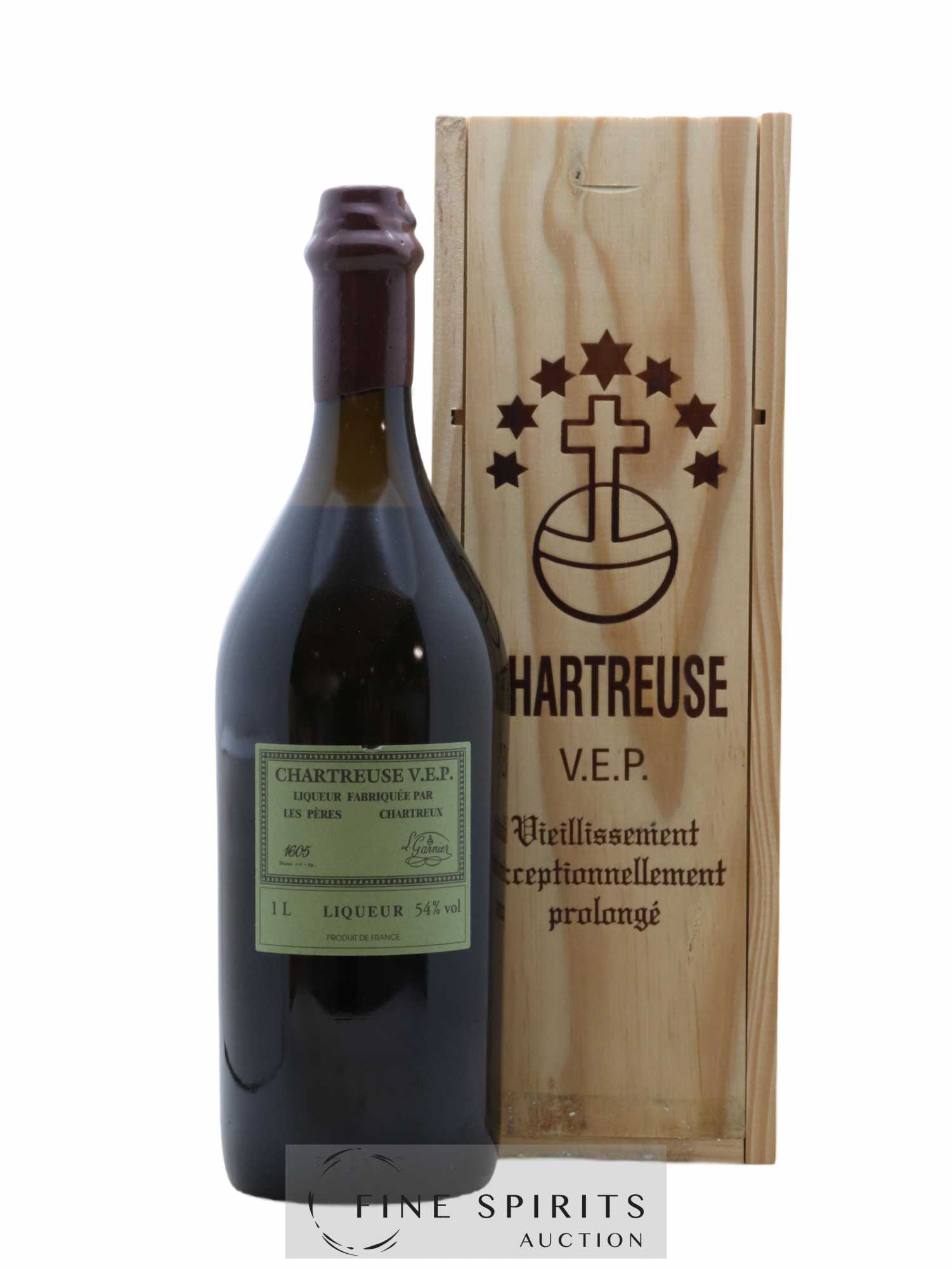 Chartreuse Of. Verte V.E.P. Mise 2021 - Lot de 1 bouteille - 0