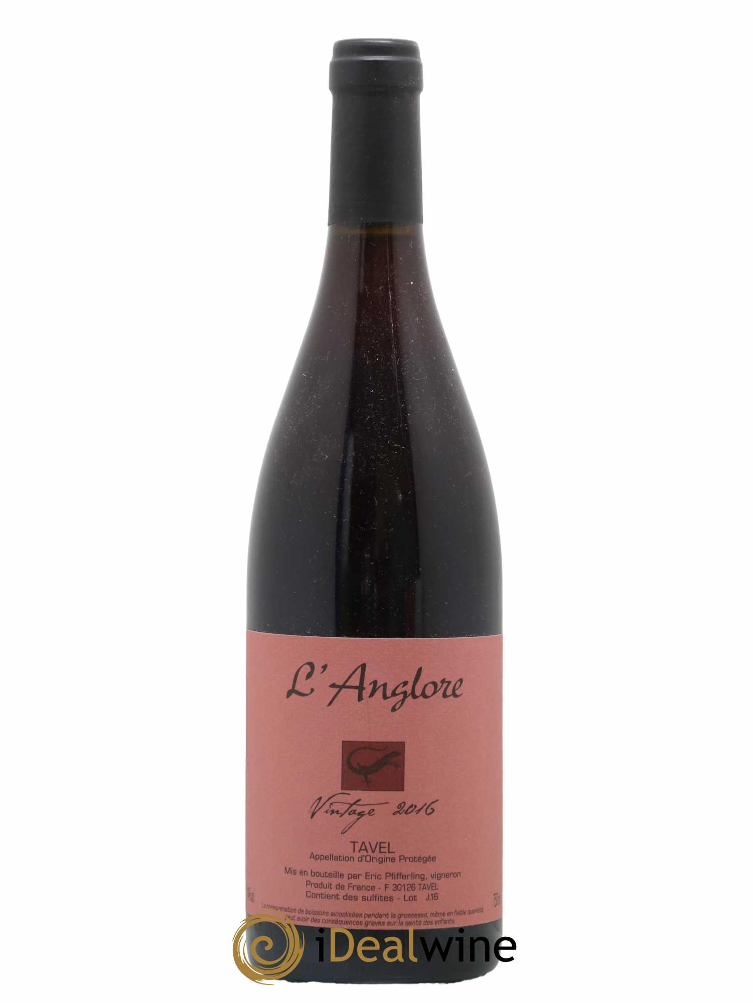 Tavel Vintage L'Anglore 2016 - Lot de 1 bouteille - 0