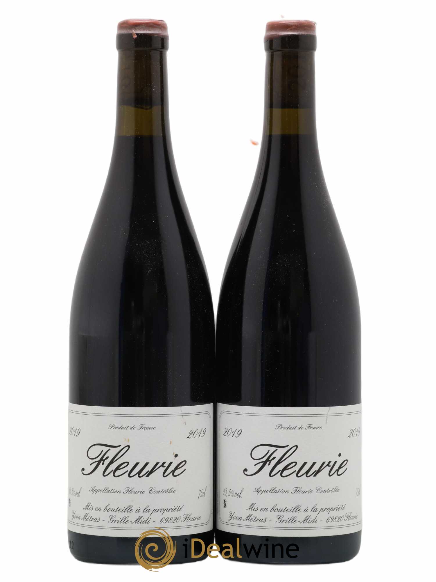 Fleurie Vieilles vignes Yvon Métras 2019 - Lot de 2 bouteilles - 0