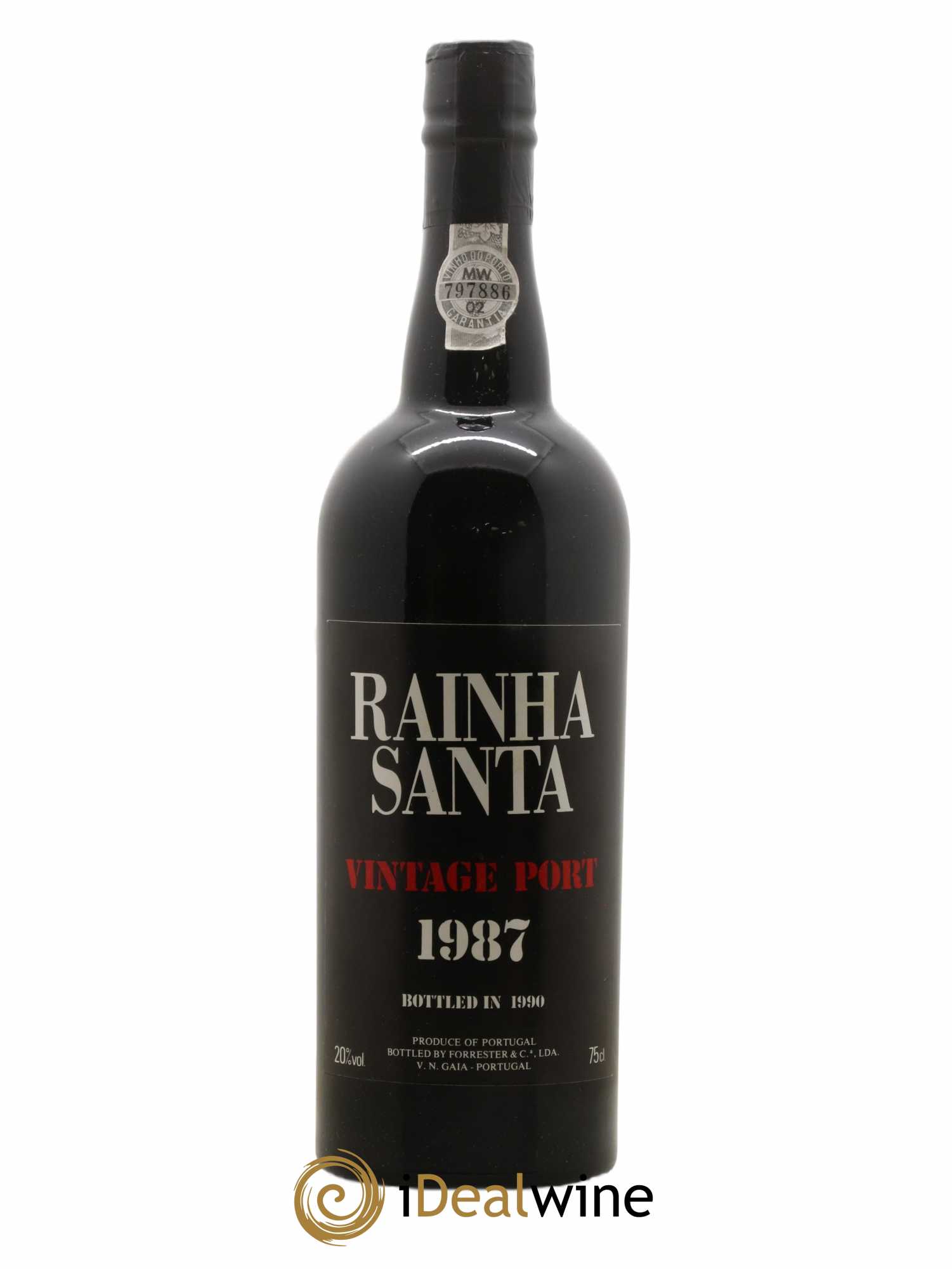 Porto Vintage Rainha Santa 1987 - Lot de 1 bouteille - 0