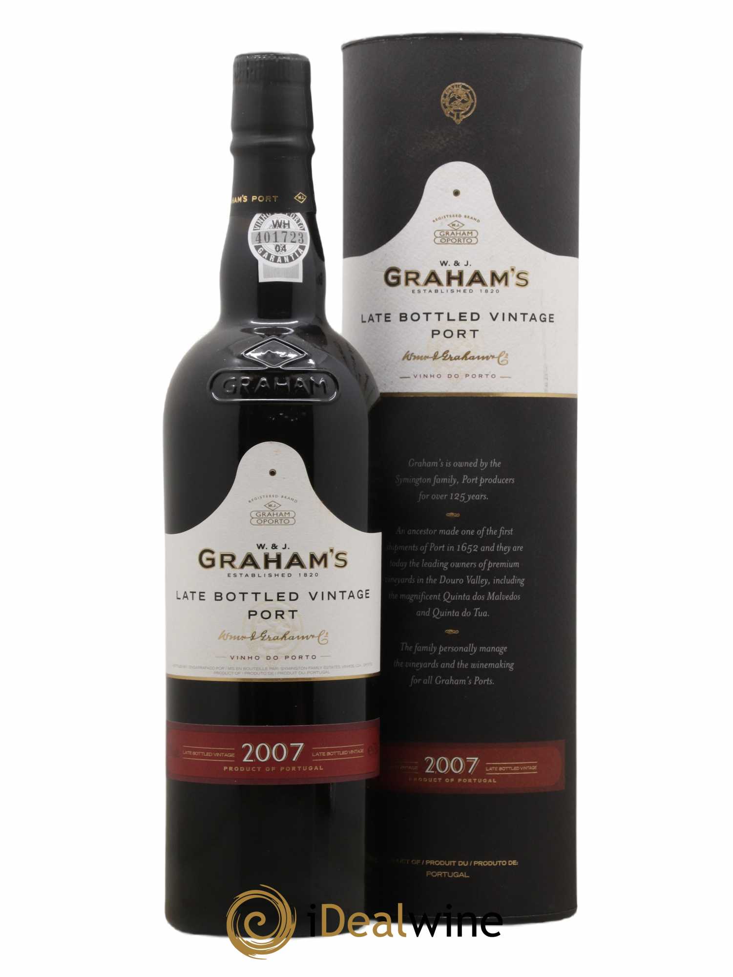 Porto Late Bottled Vintage Graham's 2007 - Lot de 1 bouteille - 0