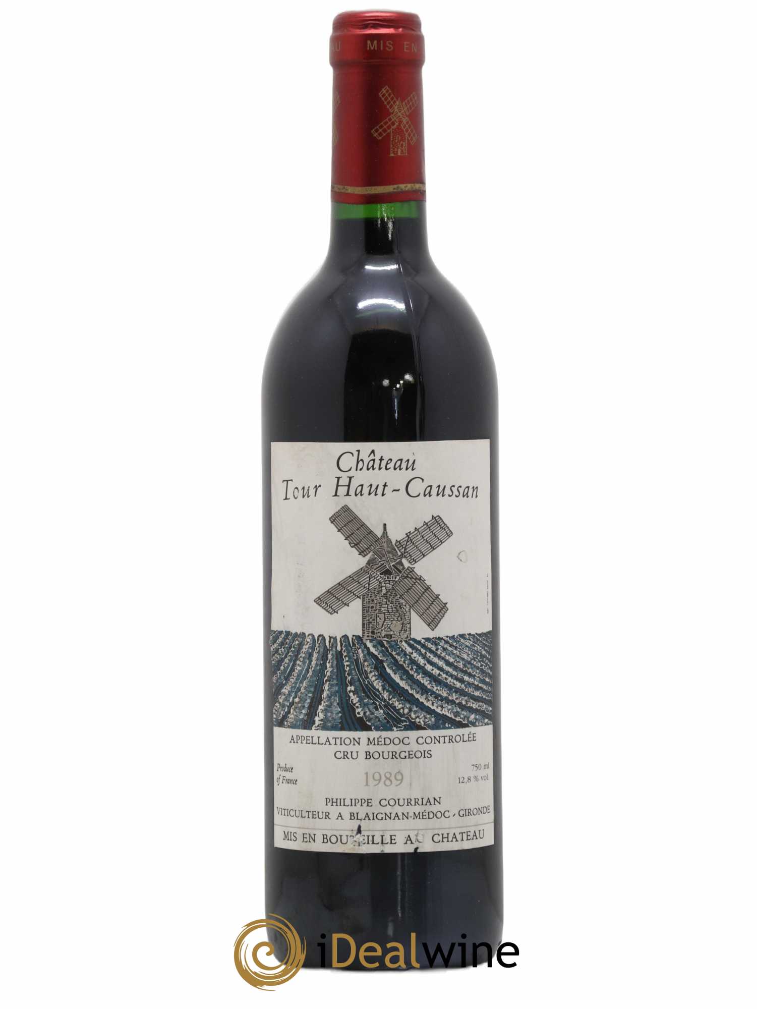 Château Tour Haut-Caussan Cru Bourgeois 1989 - Lot de 1 bouteille - 0
